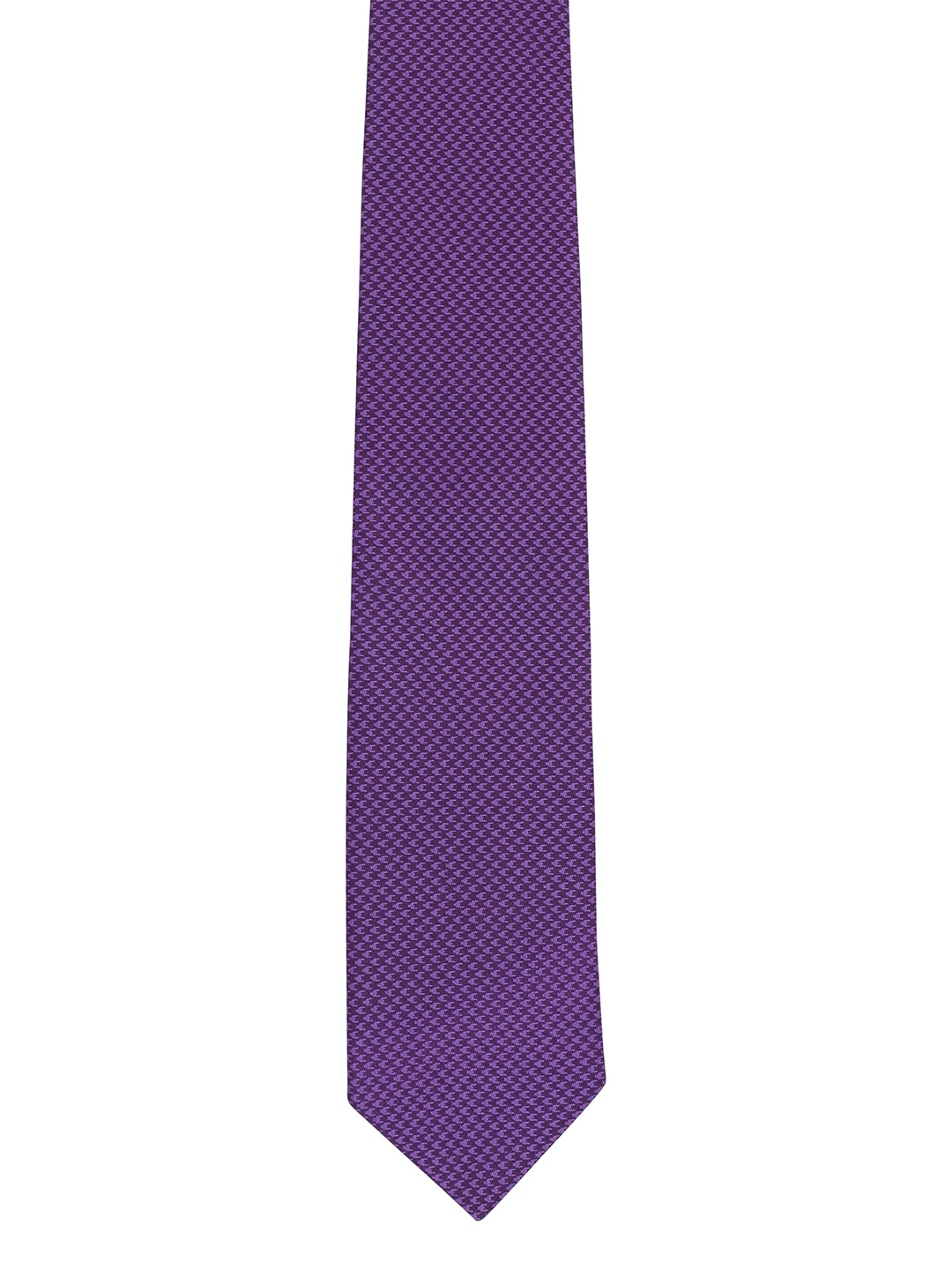 

Alvaro Castagnino Men Purple Woven Design Broad Tie