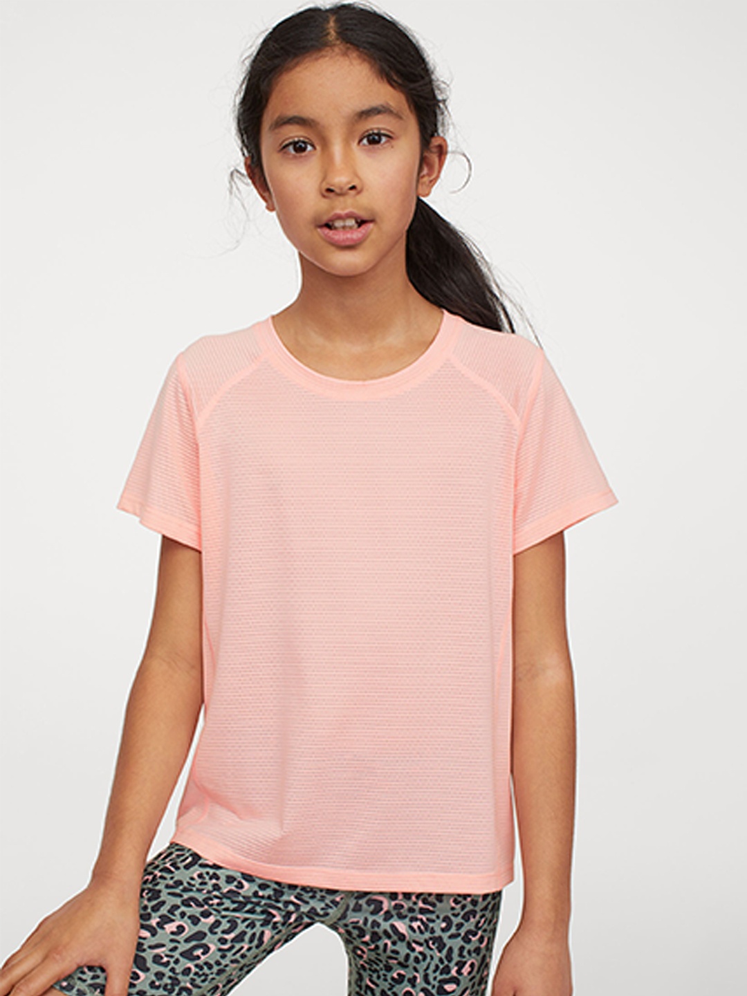 

H&M Girls Green & Pink 2-Pack Sports Tops