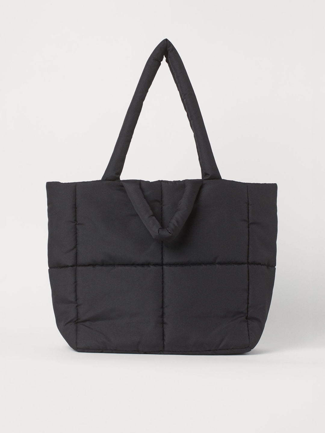 

H&M Womens Black Padded shopper
