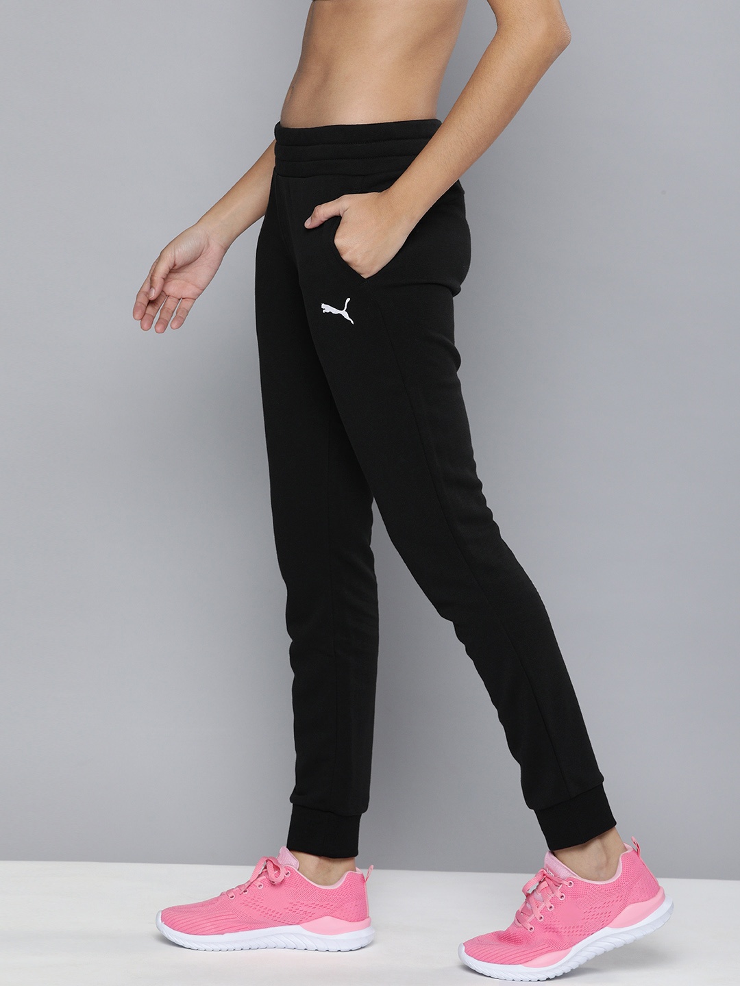 

Puma Women Black Solid teamGOAL 23 Slim Fit Joggers