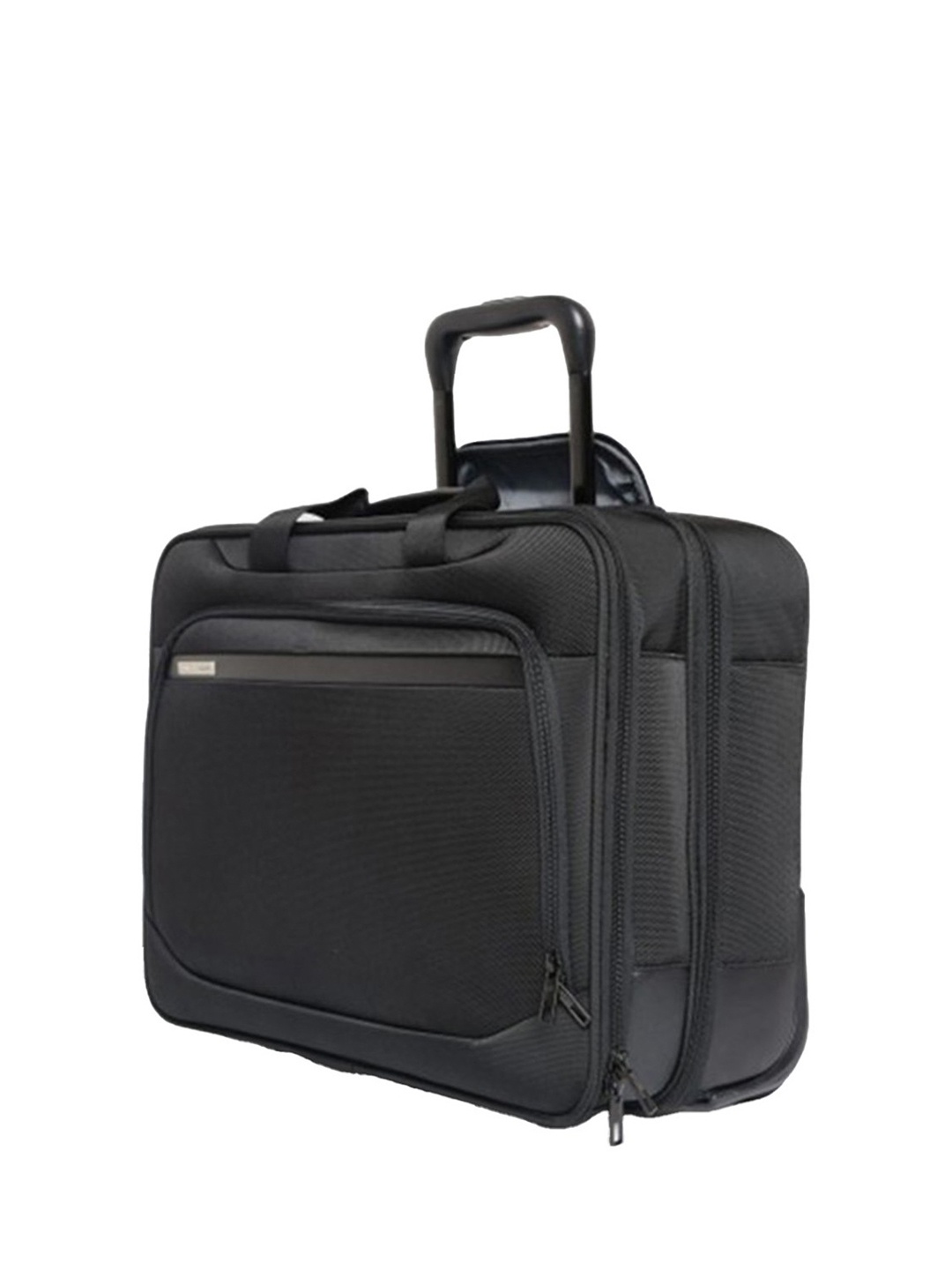 

Samsonite Vectura Unisex Black Rolling Trolley Bag