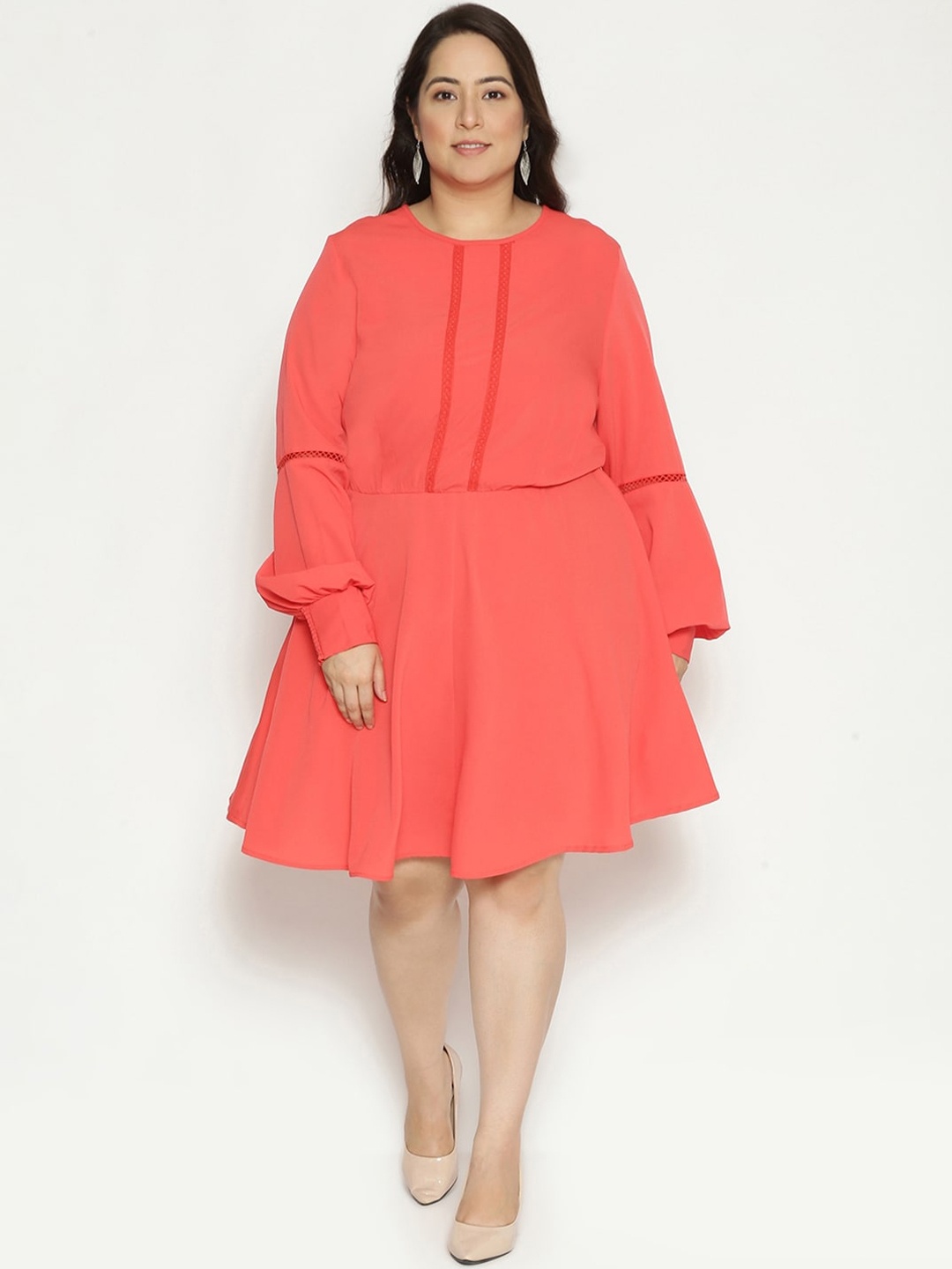 

Oxolloxo Coral Satin Dress