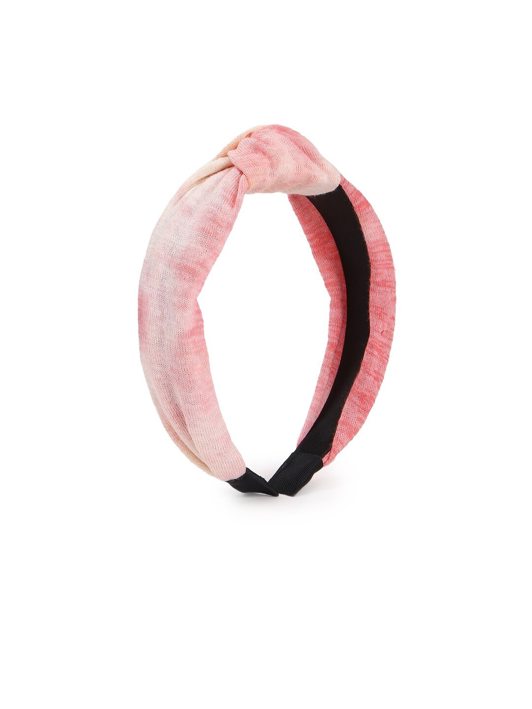 

FOREVER 21 Women Peach-Coloured & Pink Knotted Hairband