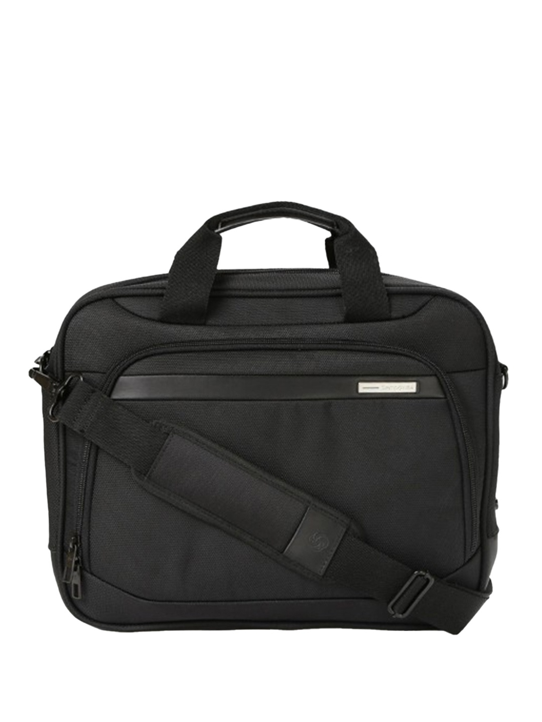 

Samsonite Unisex Black Vectura Slim Bailhandle Laptop Bag