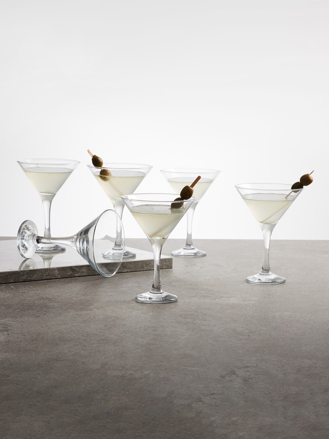 

Home Centre Transparent Set of 6 Firenze Cocktail Glasses