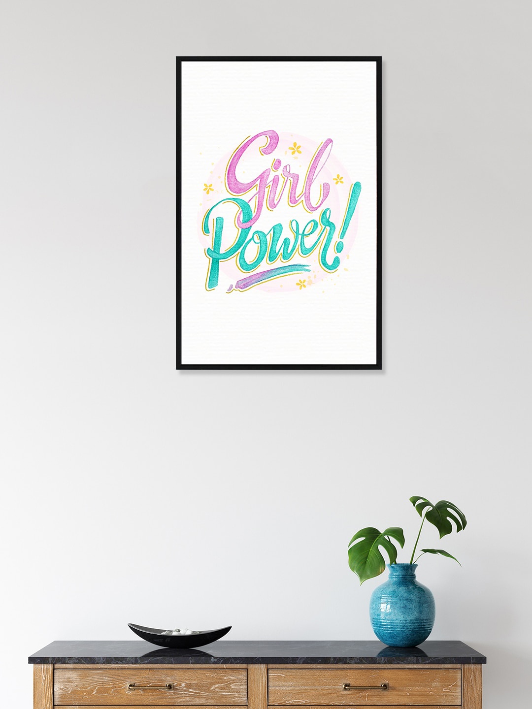 

nest ART White & Black Paper Plane Print Quotes Framed Poster Wall Art