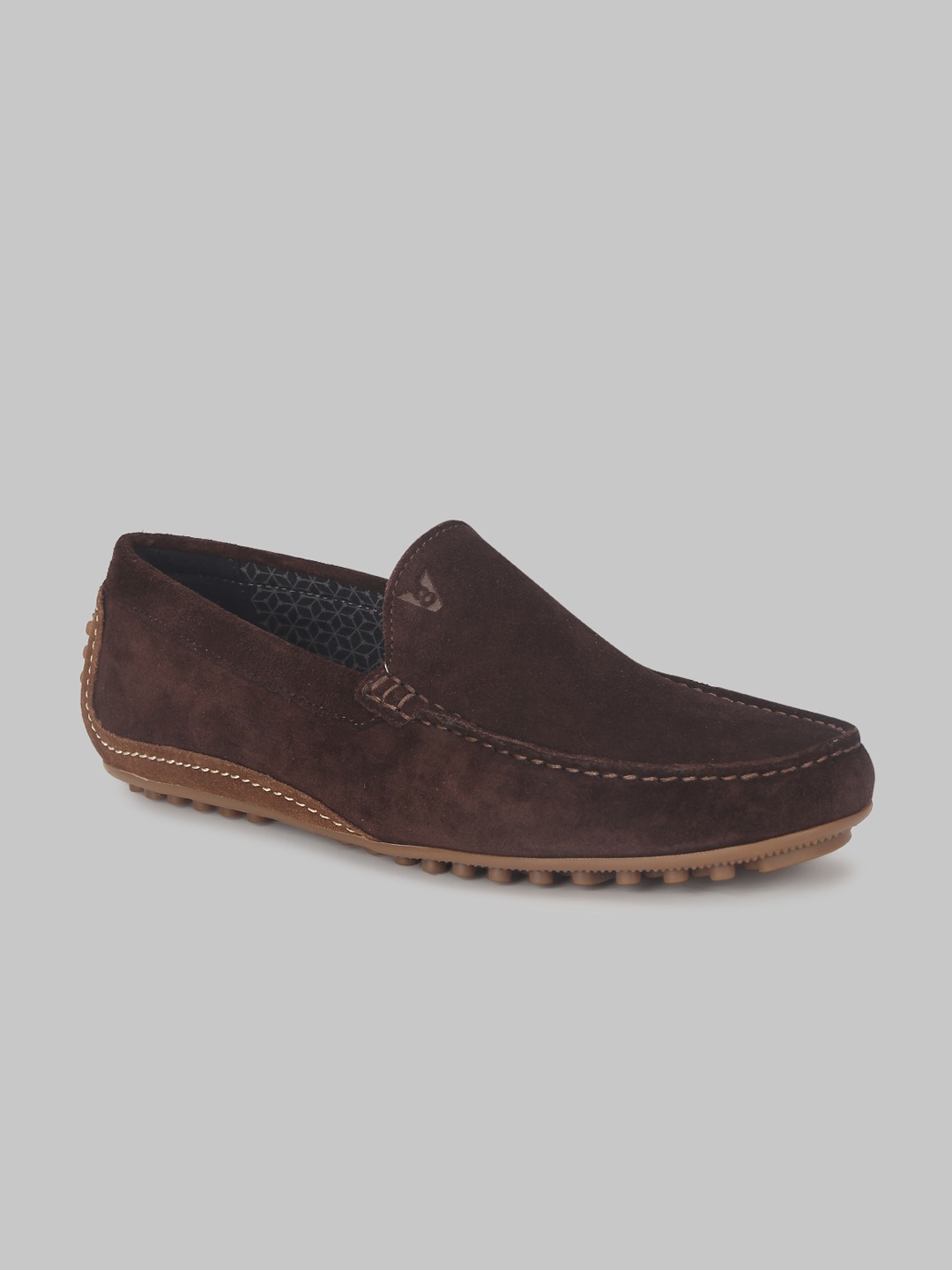 

V8 by Ruosh Men Brown Leather Driving Shoes