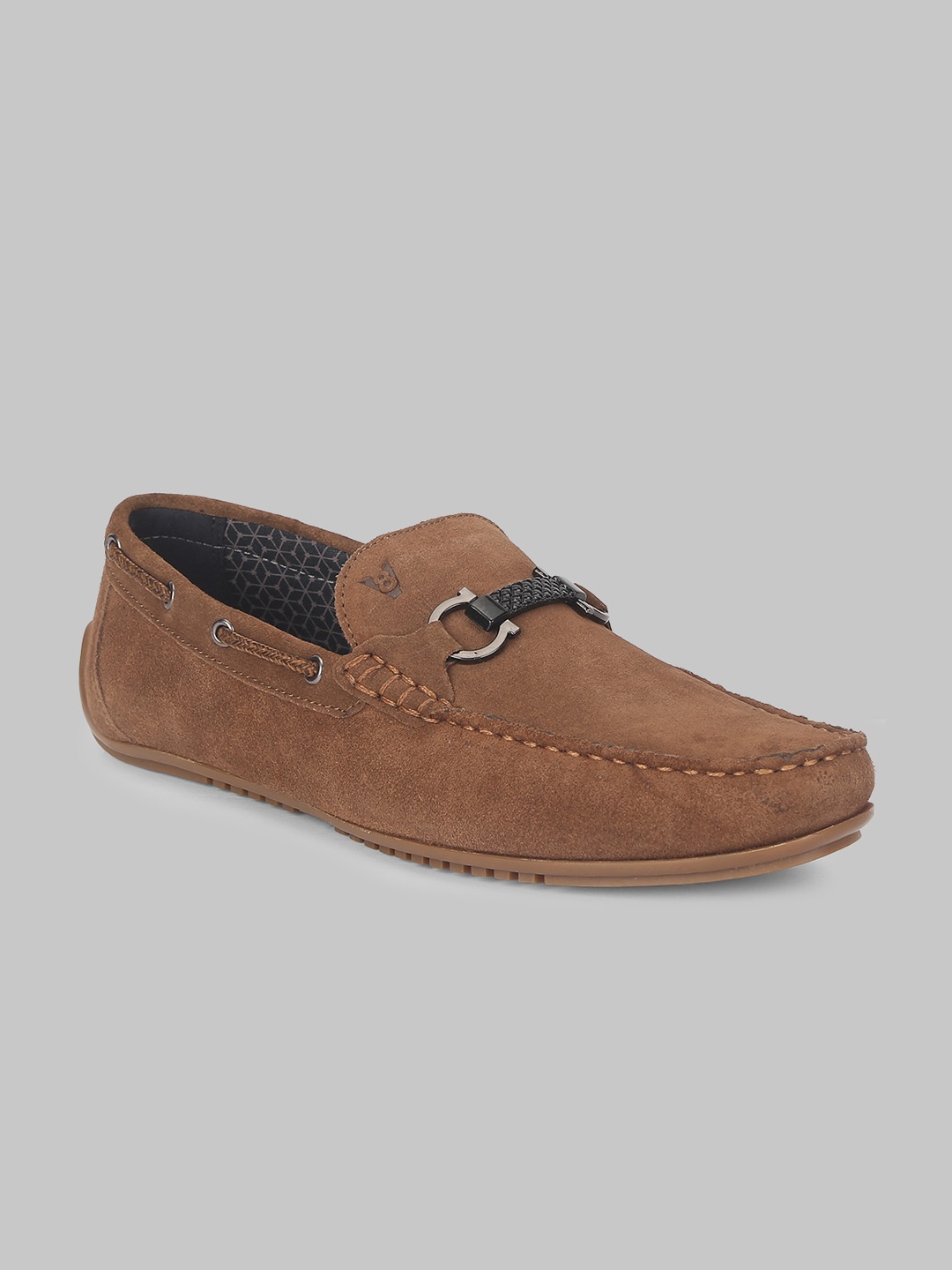 

V8 by Ruosh Men Brown Leather Loafers