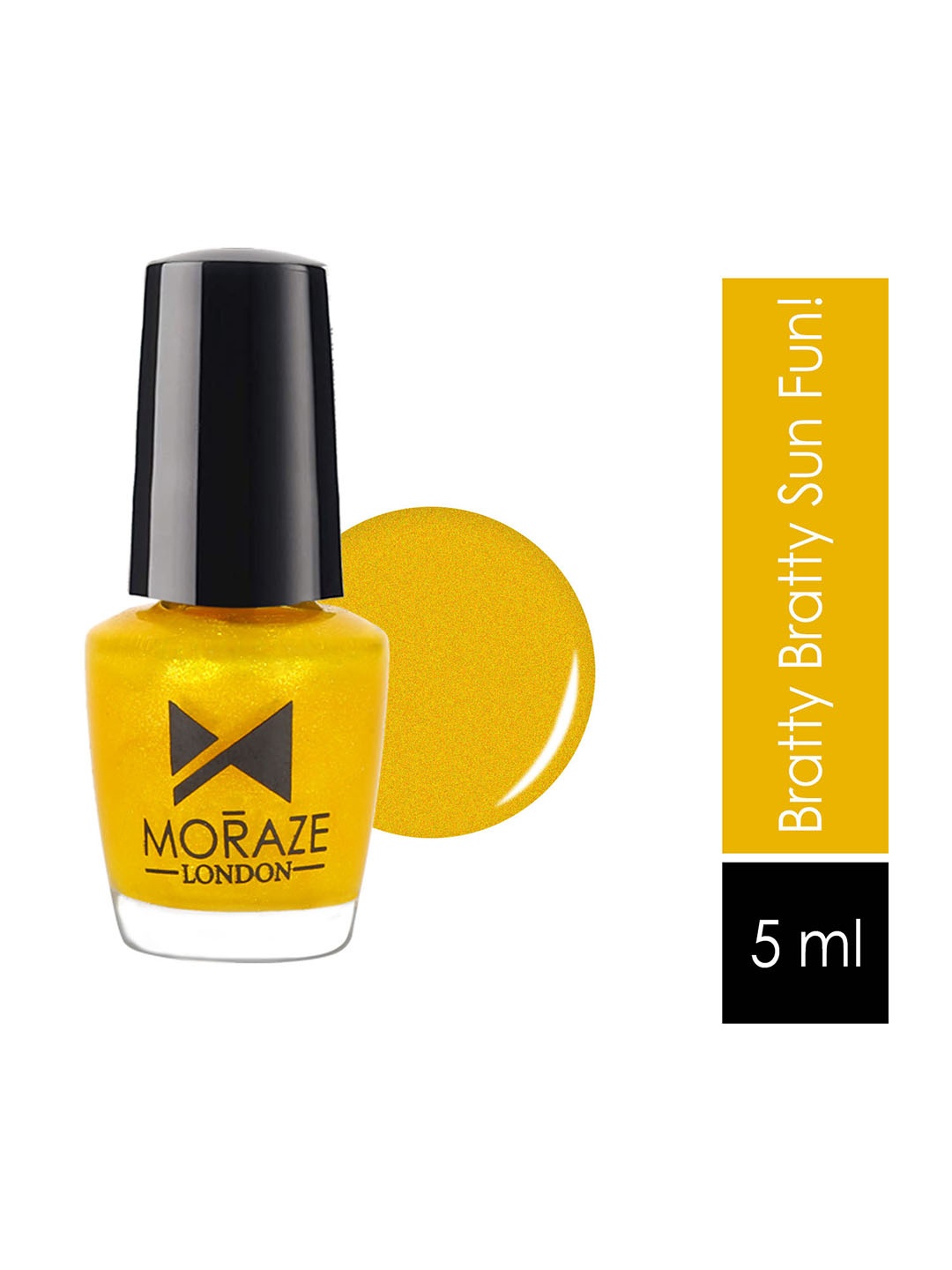 

Moraze Women Gold Paint Your Own Rainbow Nail Polish - Bratty Bratty Sun Fun