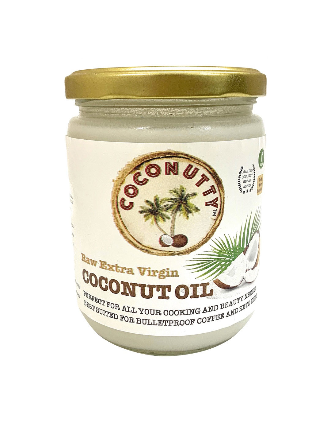 

COCONUTTY White Raw Extra Virgin Coconut Oil