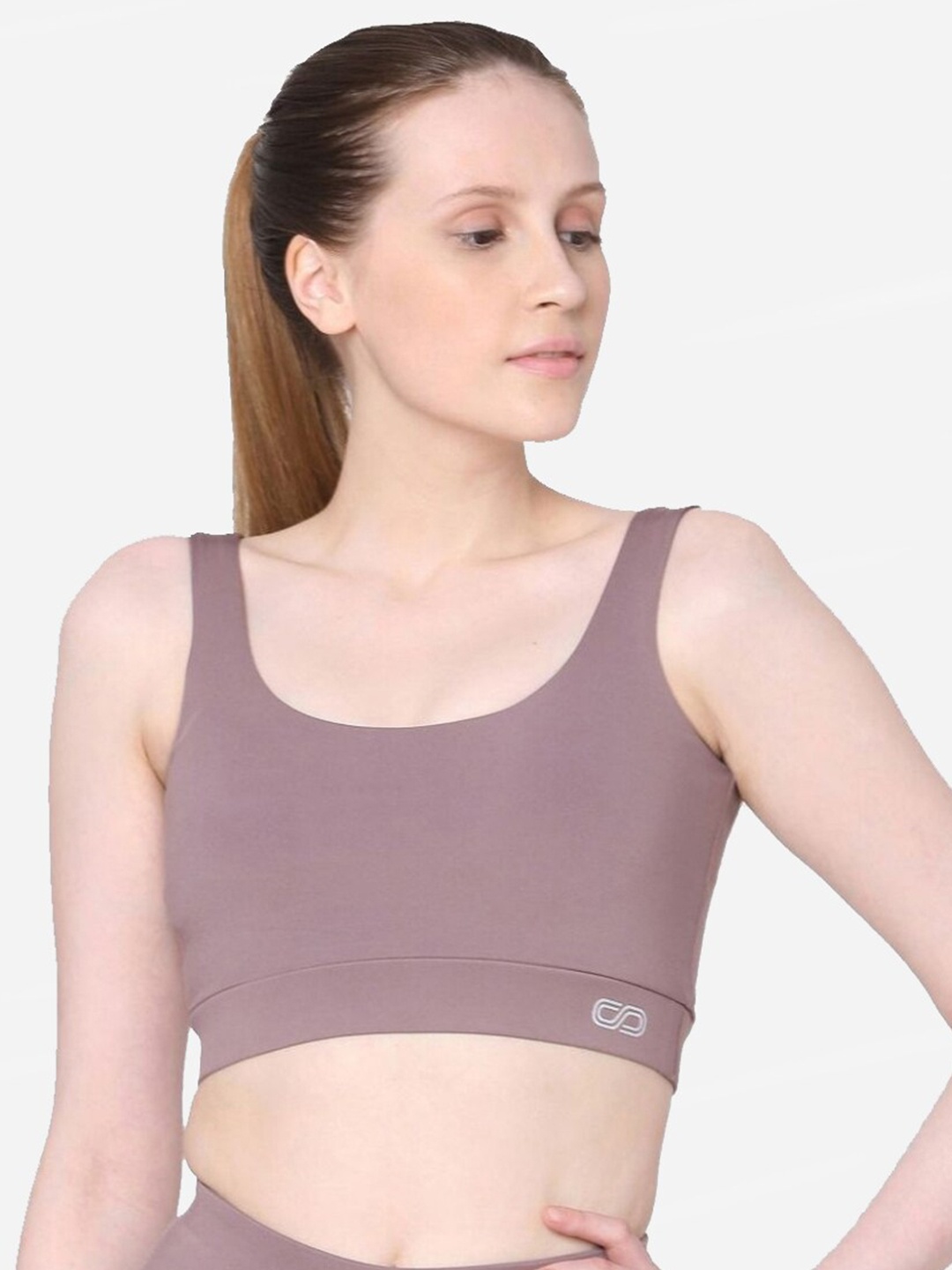 

Silvertraq Mauve Workout Bra-Full Coverage Underwired W253NIXS