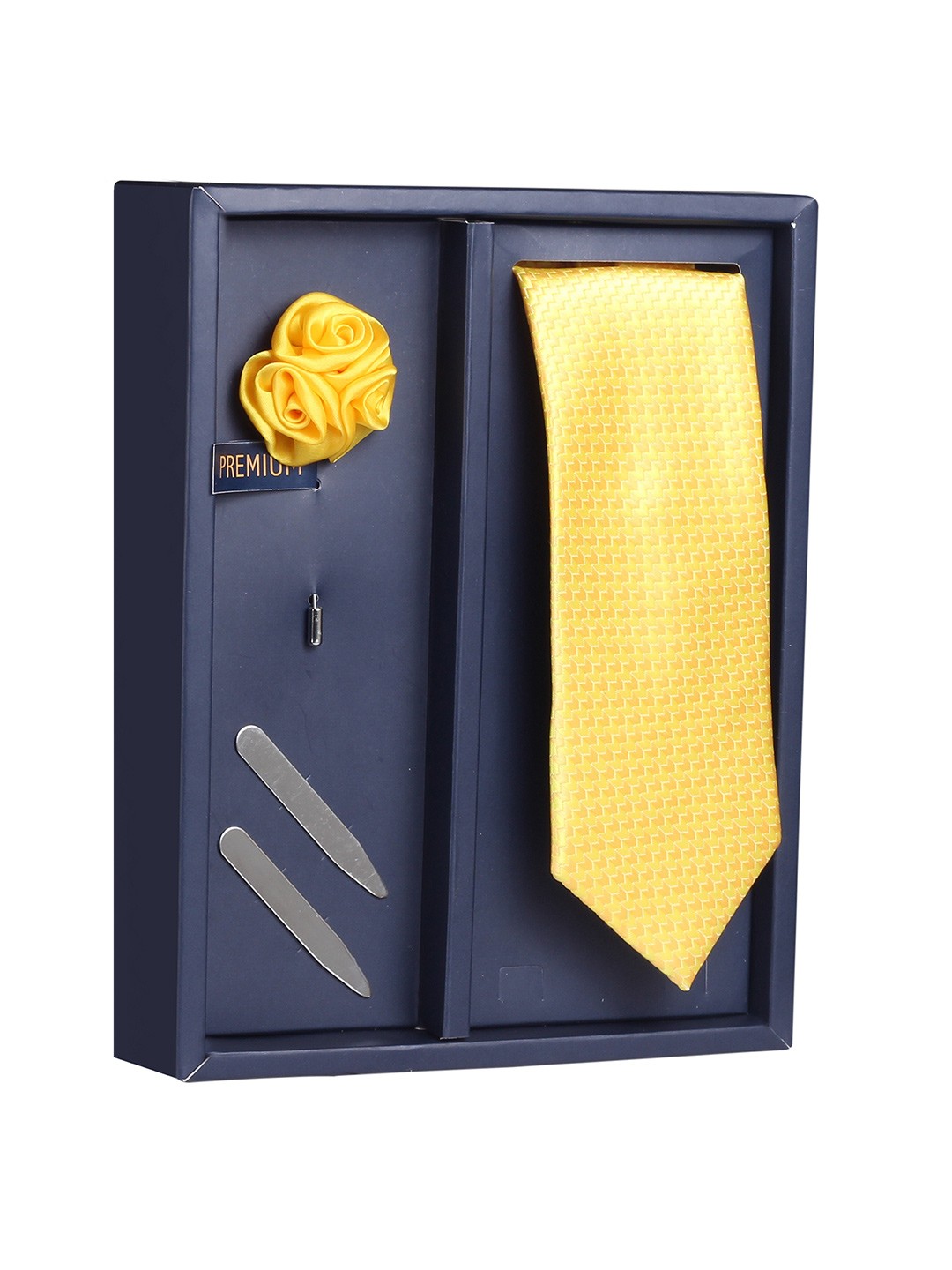 

PELUCHE Men Yellow 3 Pc Accessory Gift Set