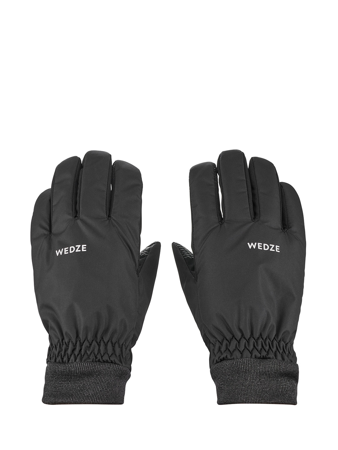 

WEDZE By Decathlon Black Ski Gloves