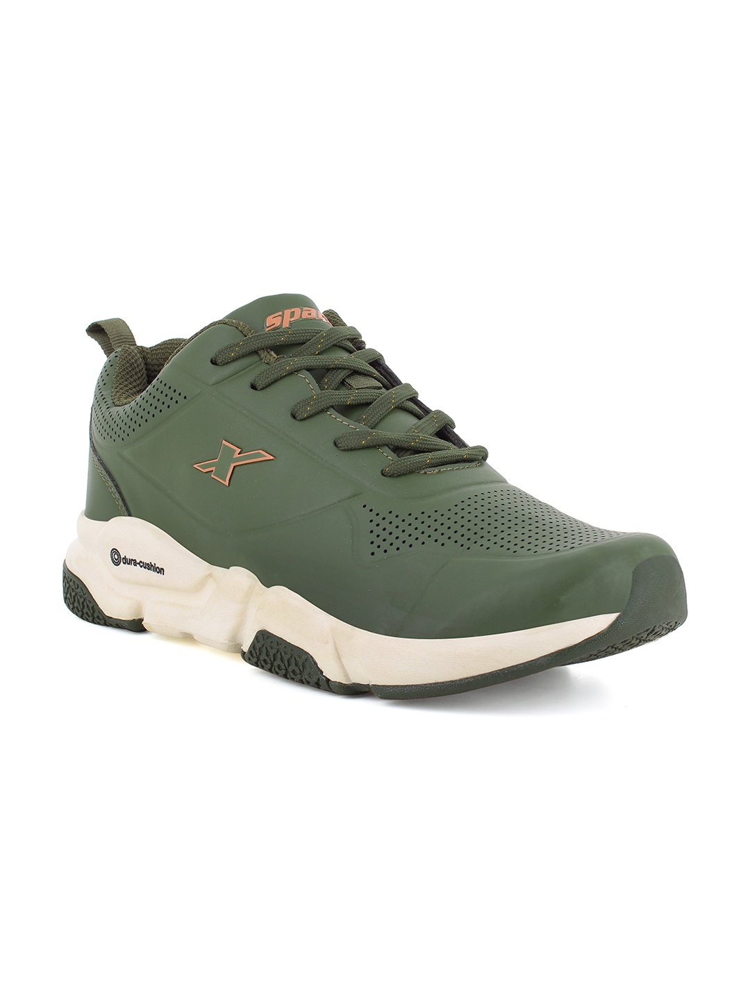 

Sparx Men Olive Green Running Non-Marking Shoes