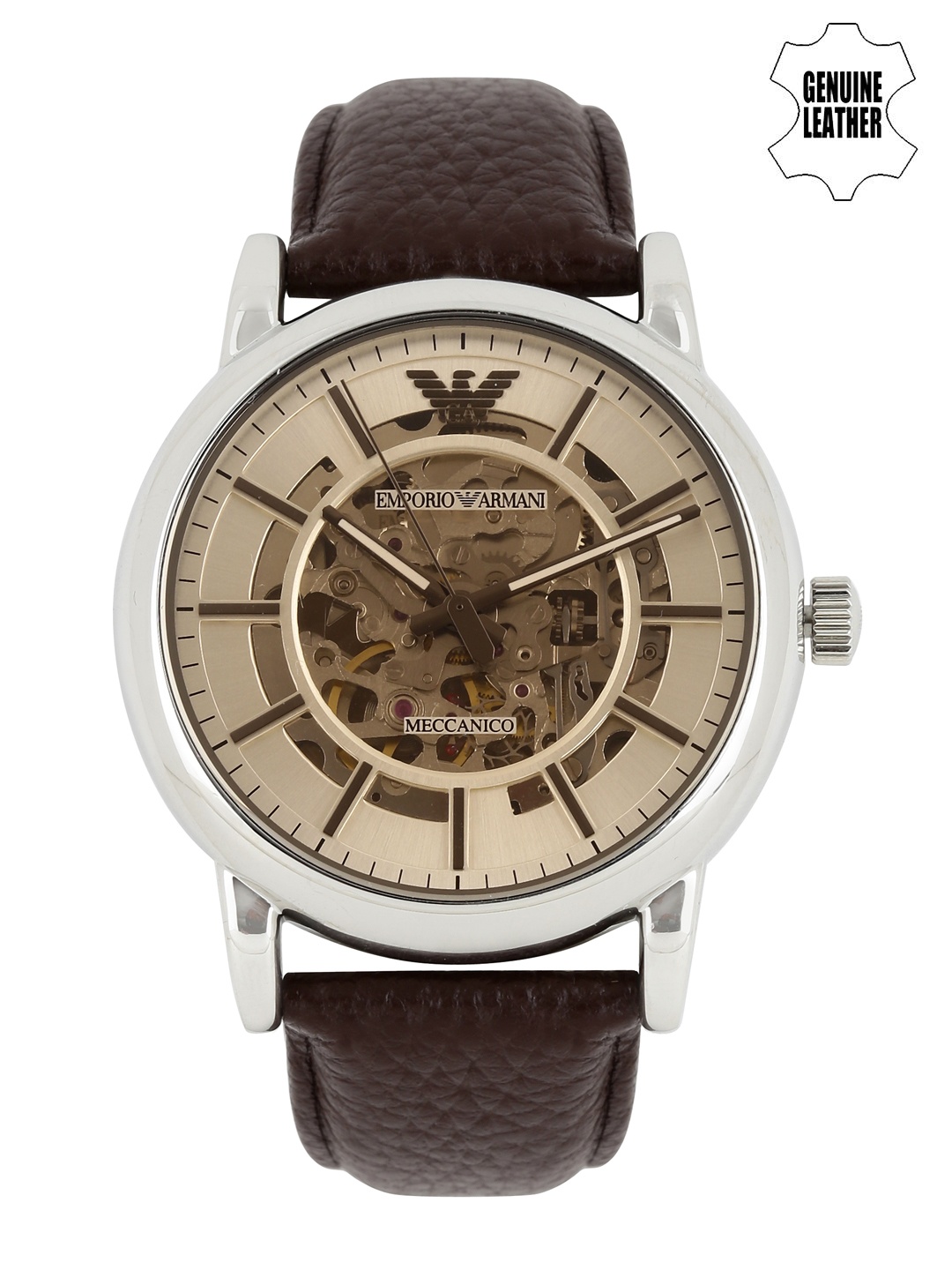 

Emporio Armani LUIGI Men Brown Analogue Watch AR1982