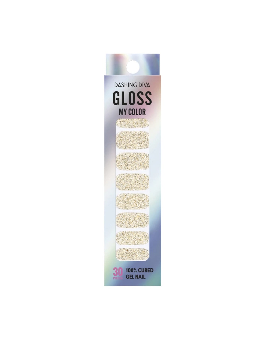 

Dashing Diva Women Gold Gloss Shine Mix Artificial Nails