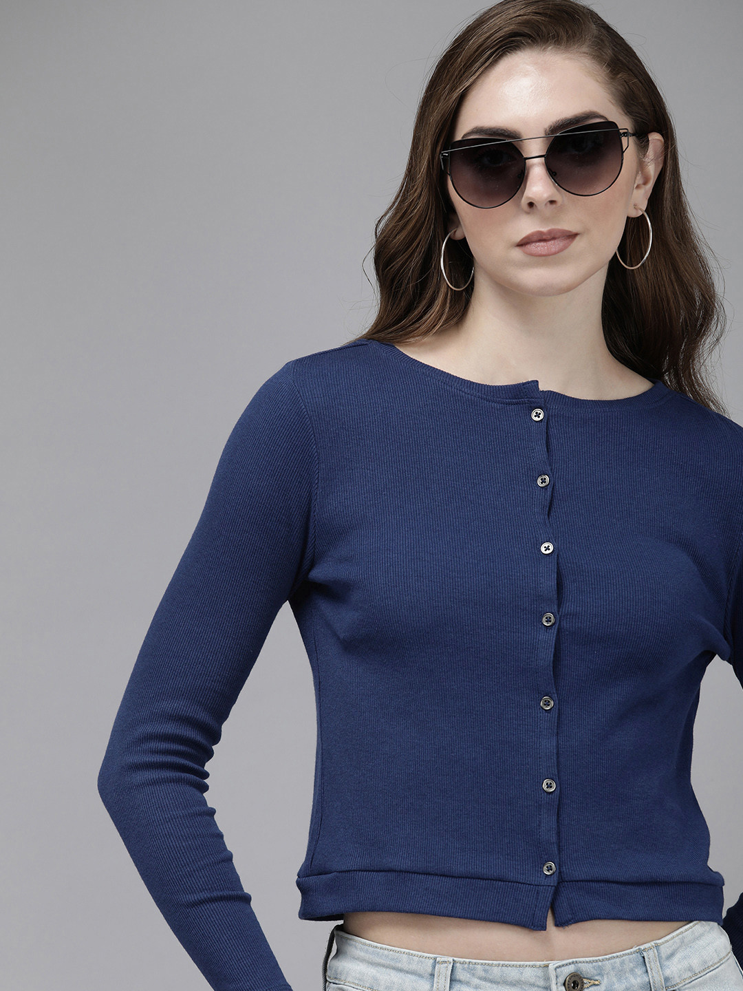 

The Roadster Life Co. Self-Design Cardigan, Blue