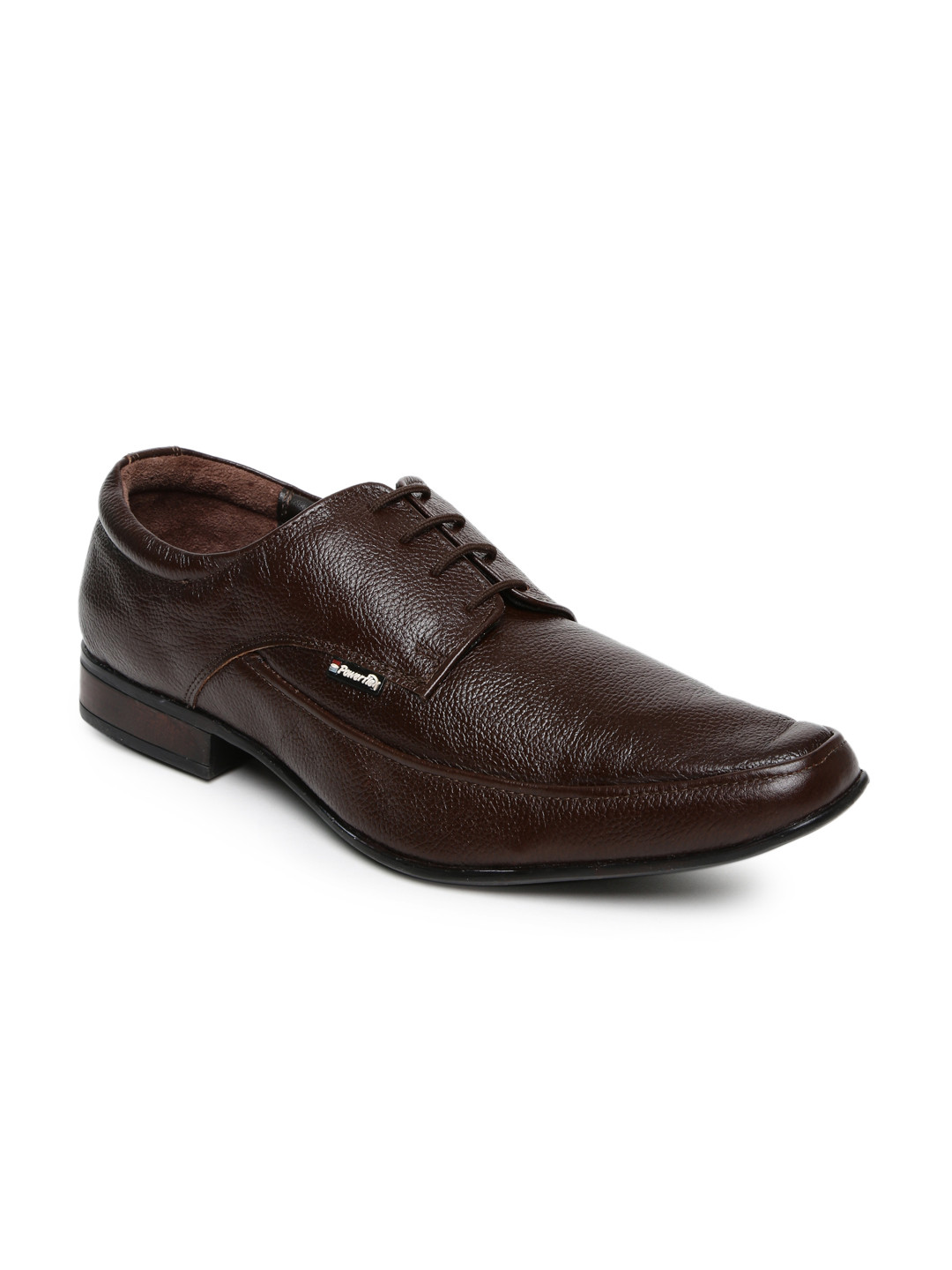 

Red Chief Men Brown Leather Formal Shoes