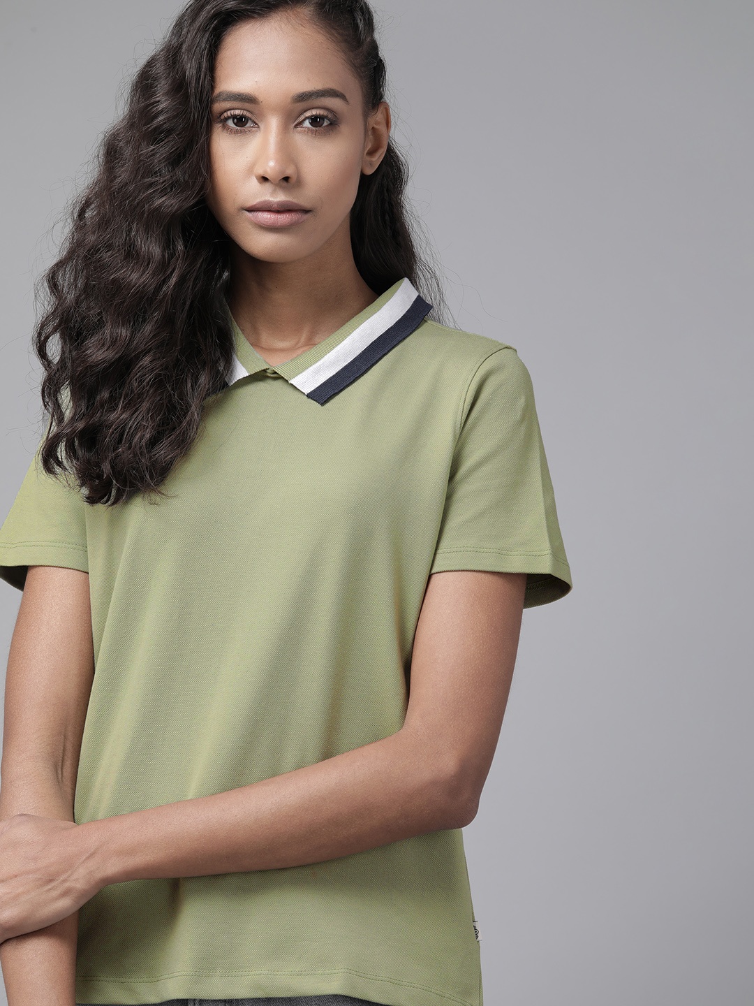 

Roadster Olive Green Solid Top