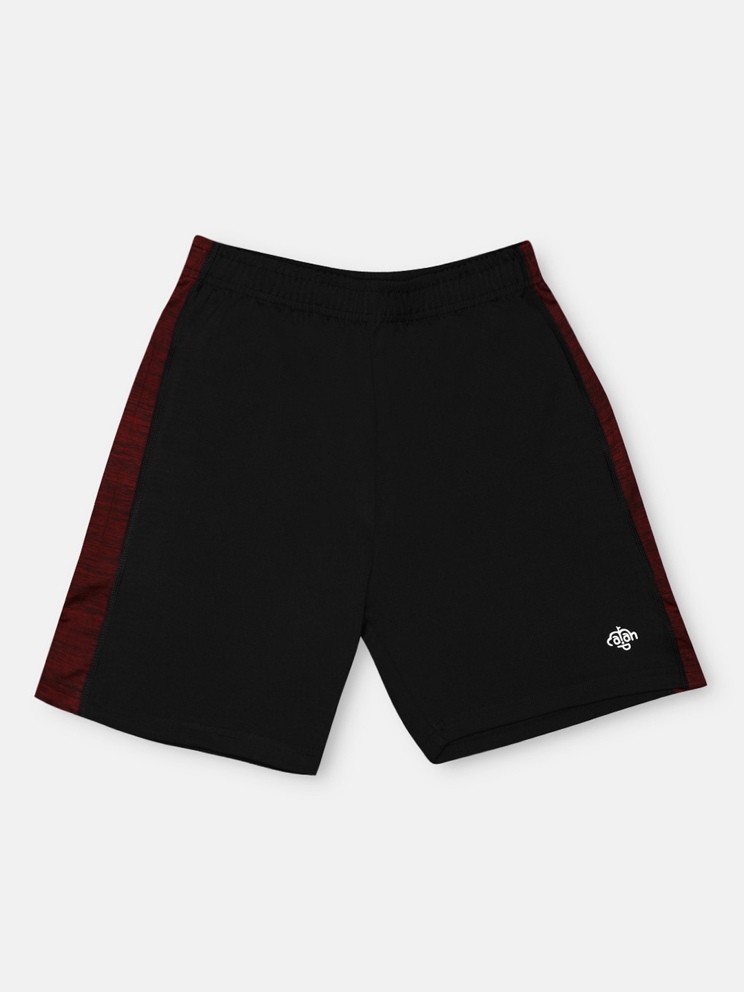 

CHIMPRALA Boys Black Mid-Rise Regular Shorts