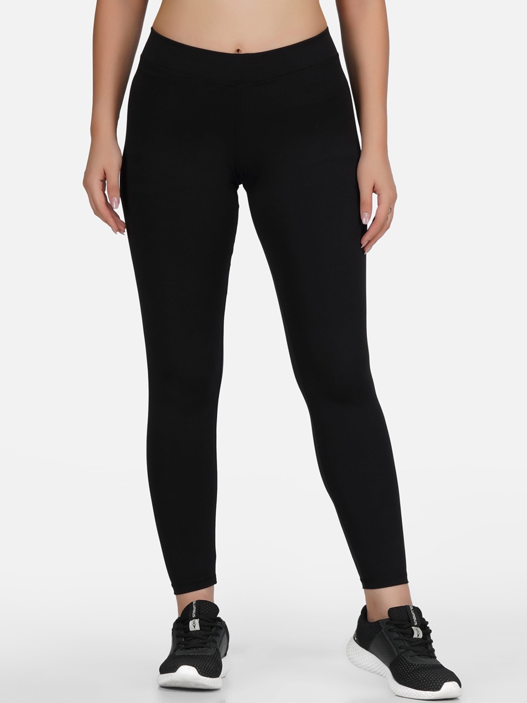 

NEU LOOK FASHION Women Black Solid Gym Tights
