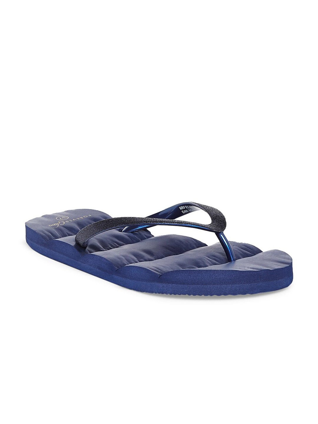 

Forever Glam by Pantaloons Women Navy Blue Thong Flip-Flops