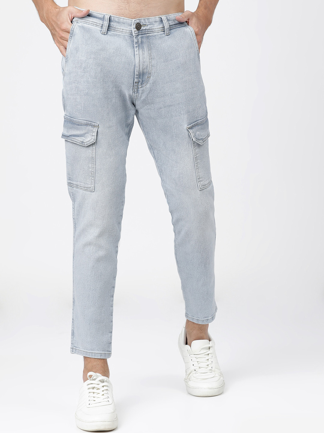 

HIGHLANDER Men Blue Slim Fit Heavy Fade Jeans