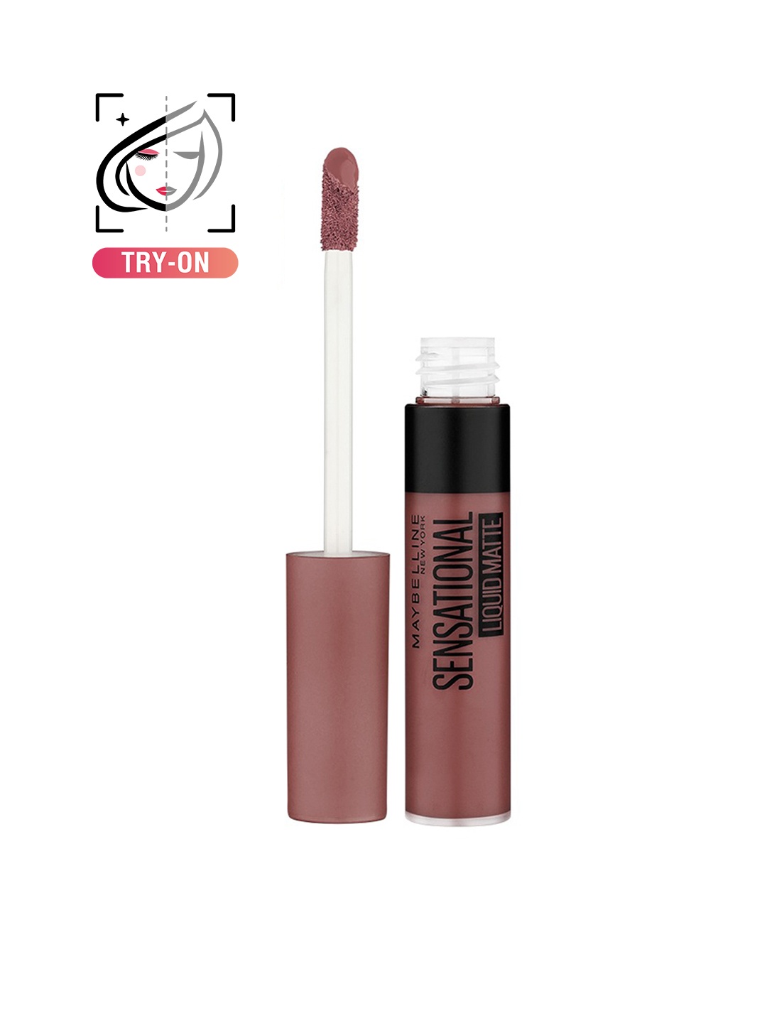 

Maybelline Sensational Liquid Matte Lipstick - NU07 Get Undressed, Nude