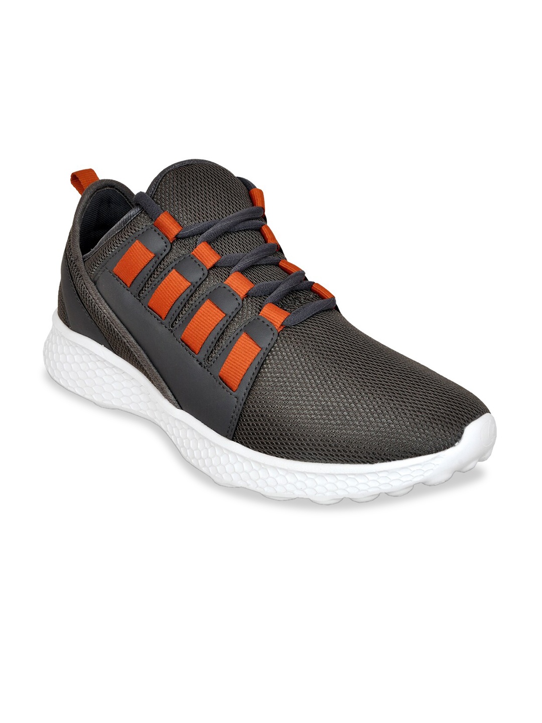 

Allen Cooper Men Grey Mesh Running Non-Marking Shoes