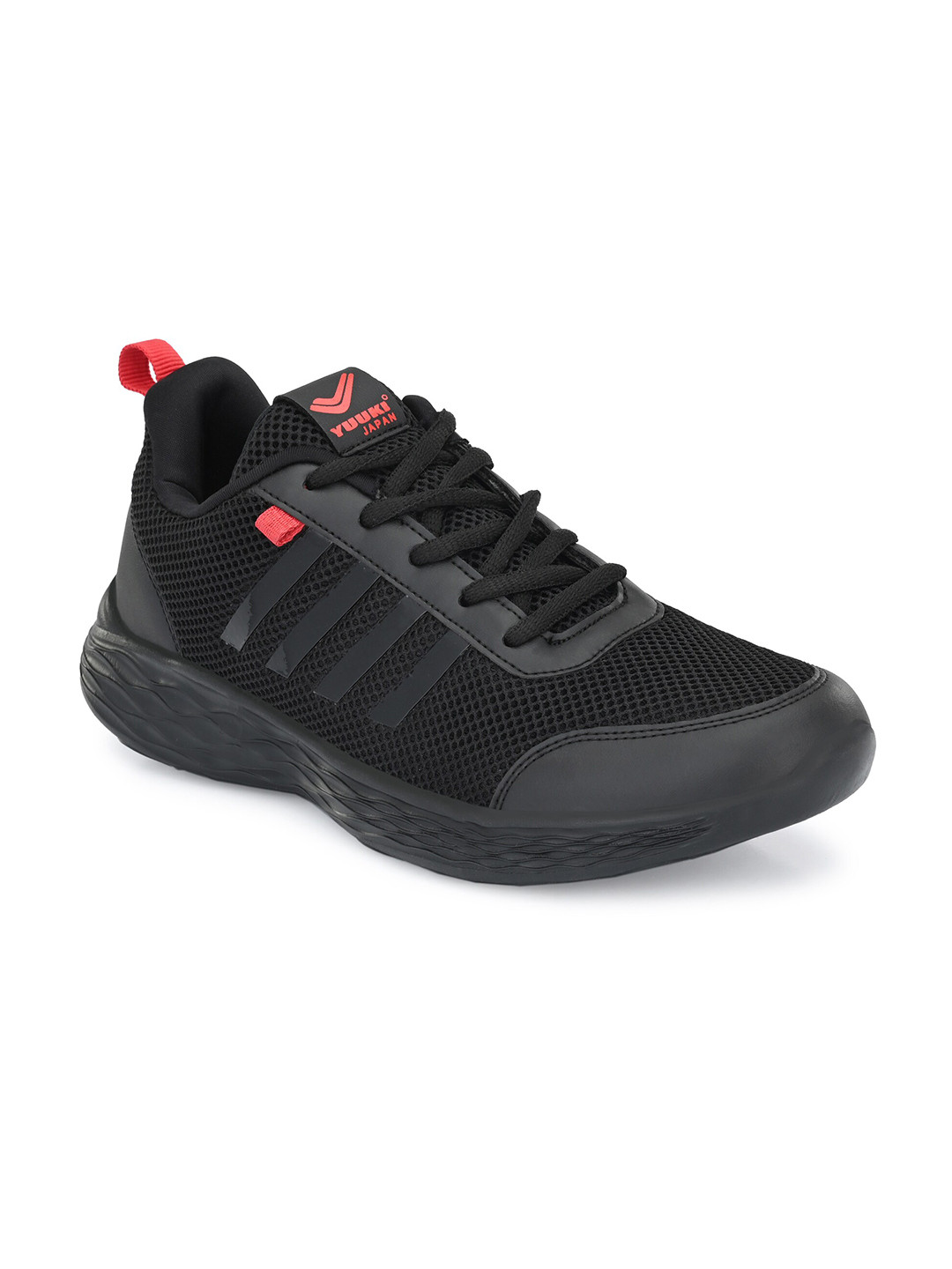 

Yuuki Men Black Mesh WONDER2.0 Running Shoes