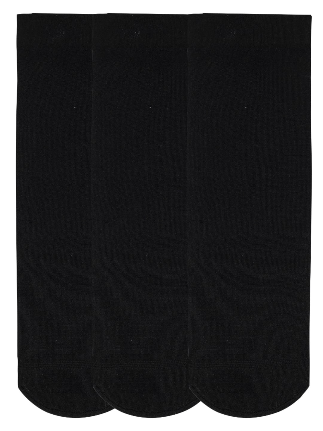 

N2S NEXT2SKIN Women Pack of 3 Black Fleece Winter Ankle Length Socks