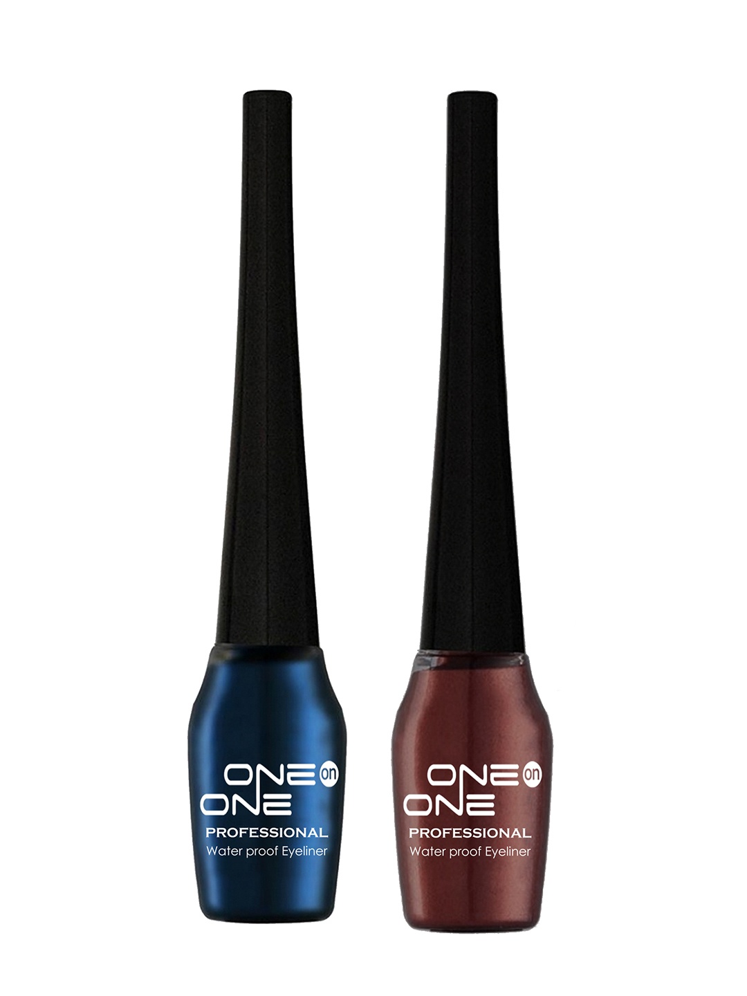 

ONE on ONE Set of 2 Professional Waterproof Liquid Eyeliner, Blue