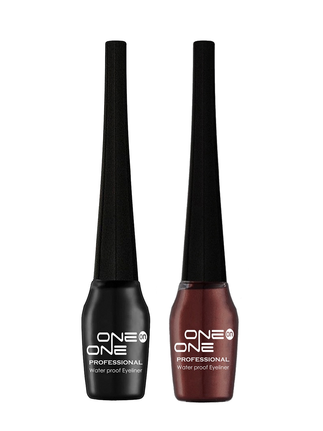 

ONE on ONE Set of 2 Professional Waterproof Liquid Eyeliner, Black