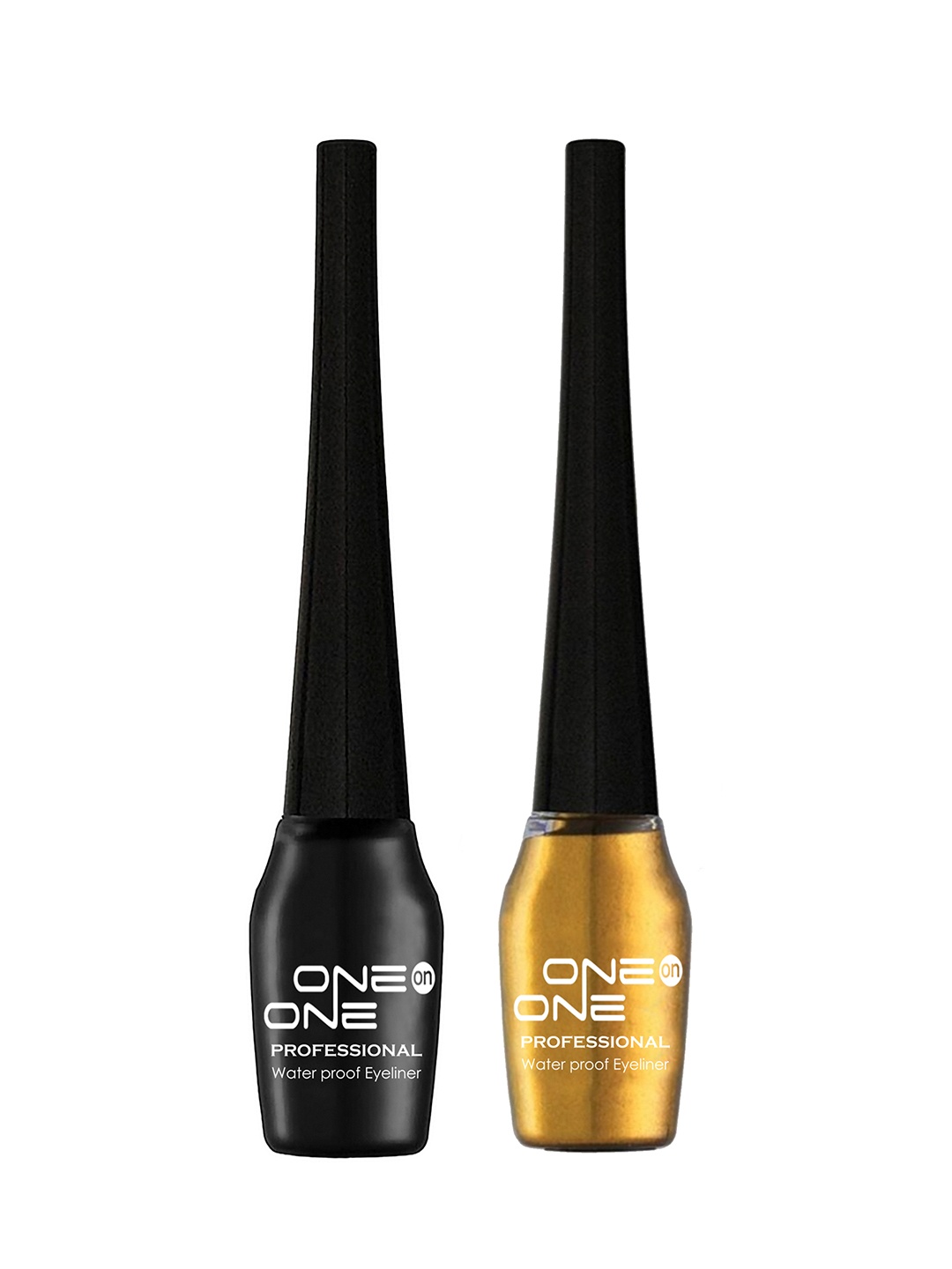 

ONE on ONE Set of 2 Professional Waterproof Liquid Eyeliner, Black