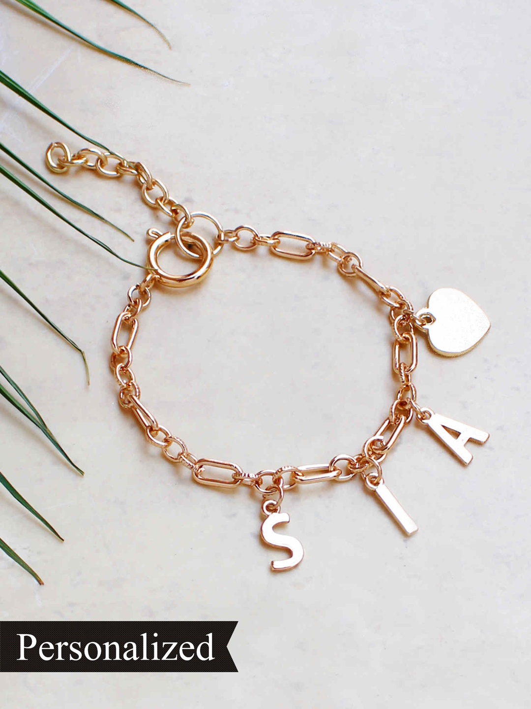 

Runway Ritual Women Gold-Toned Gold-Plated Charm Bracelet