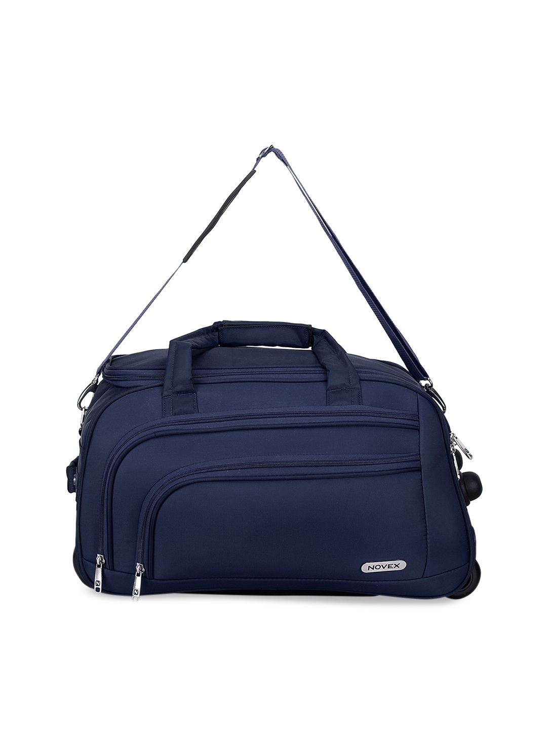 

NOVEX Unisex Blue Solid Polyester Duffle Bag