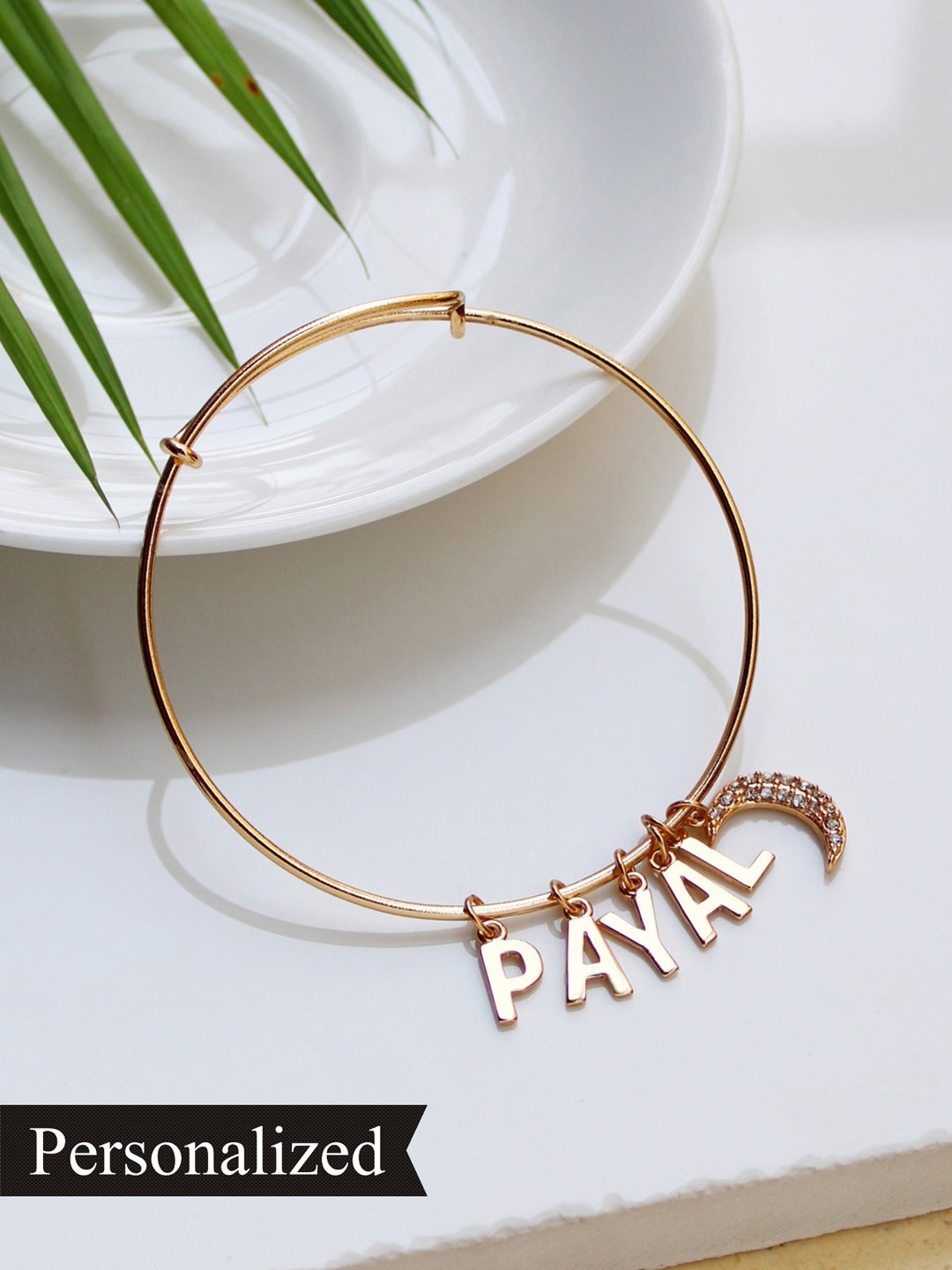 

Runway Ritual Women Gold-Toned Charm Bracelet