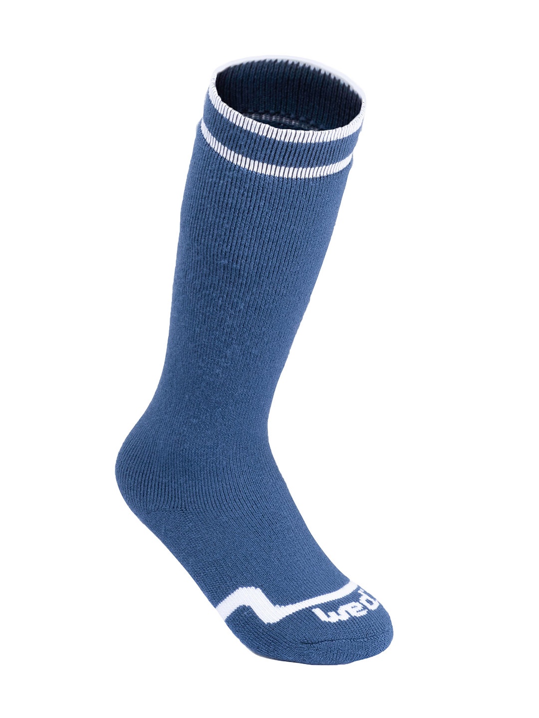 

WEDZE By Decathlon Kids Blue & White Patterned Socks