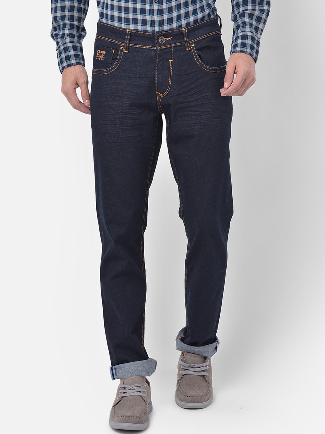 

Canary London Men Blue Slim Fit Low-Rise Jeans