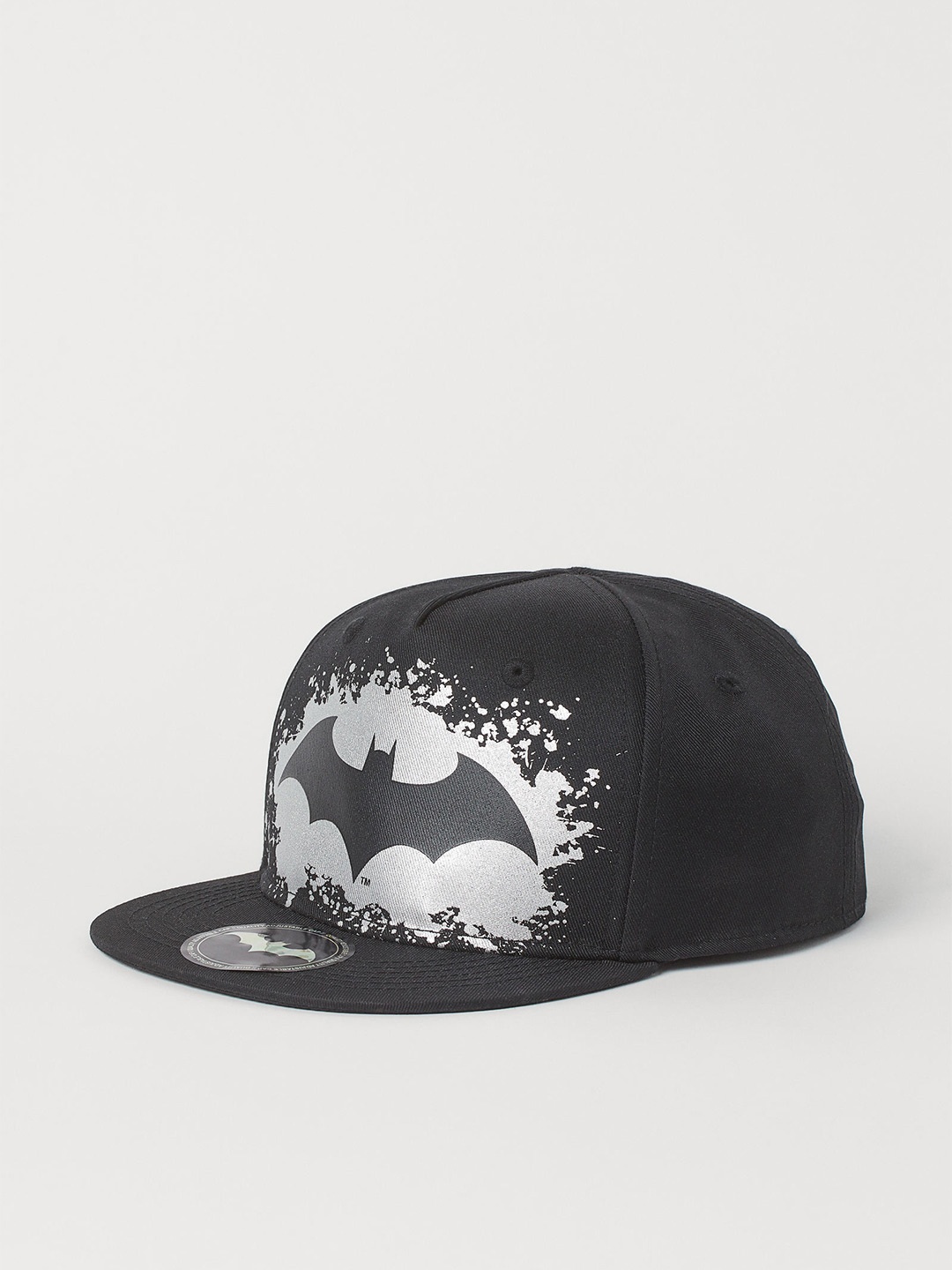 

H&M Boys Black Batman Motif-Detail Cap