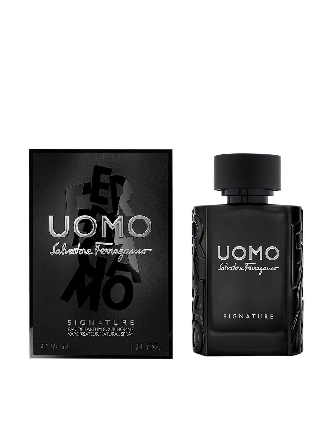 

Salvatore Ferragamo Men Uomo Signature Eau de Parfum 30 ml, Black