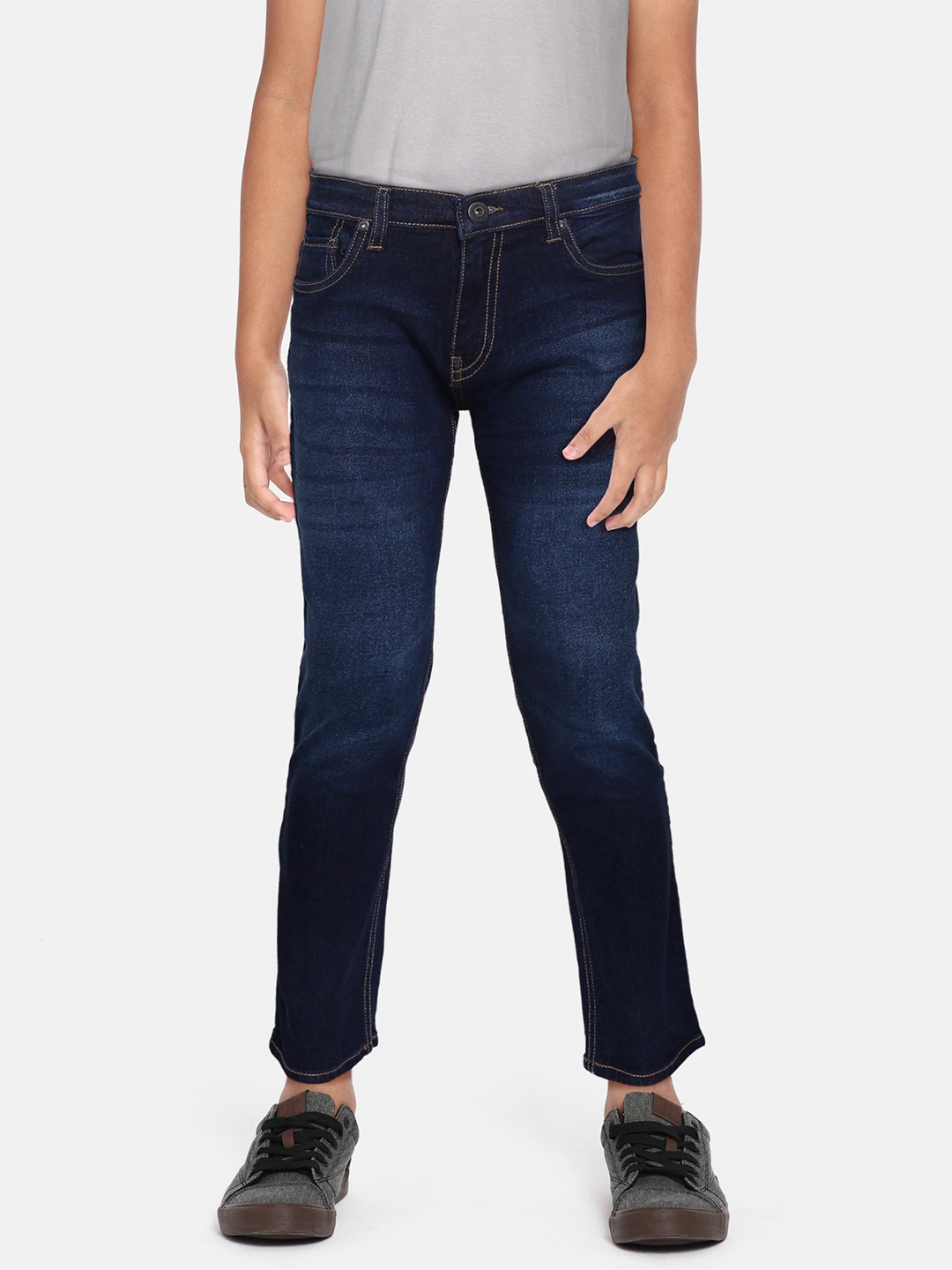 

UTH by Roadster Boys Blue Slim Fit Clean Look Stretchable Jeans