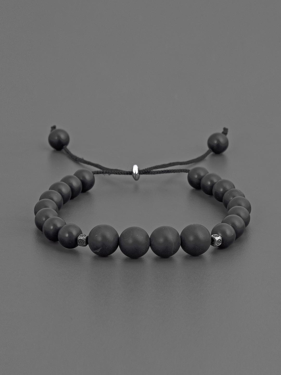 

Tistabene Men Black Charm Bracelet
