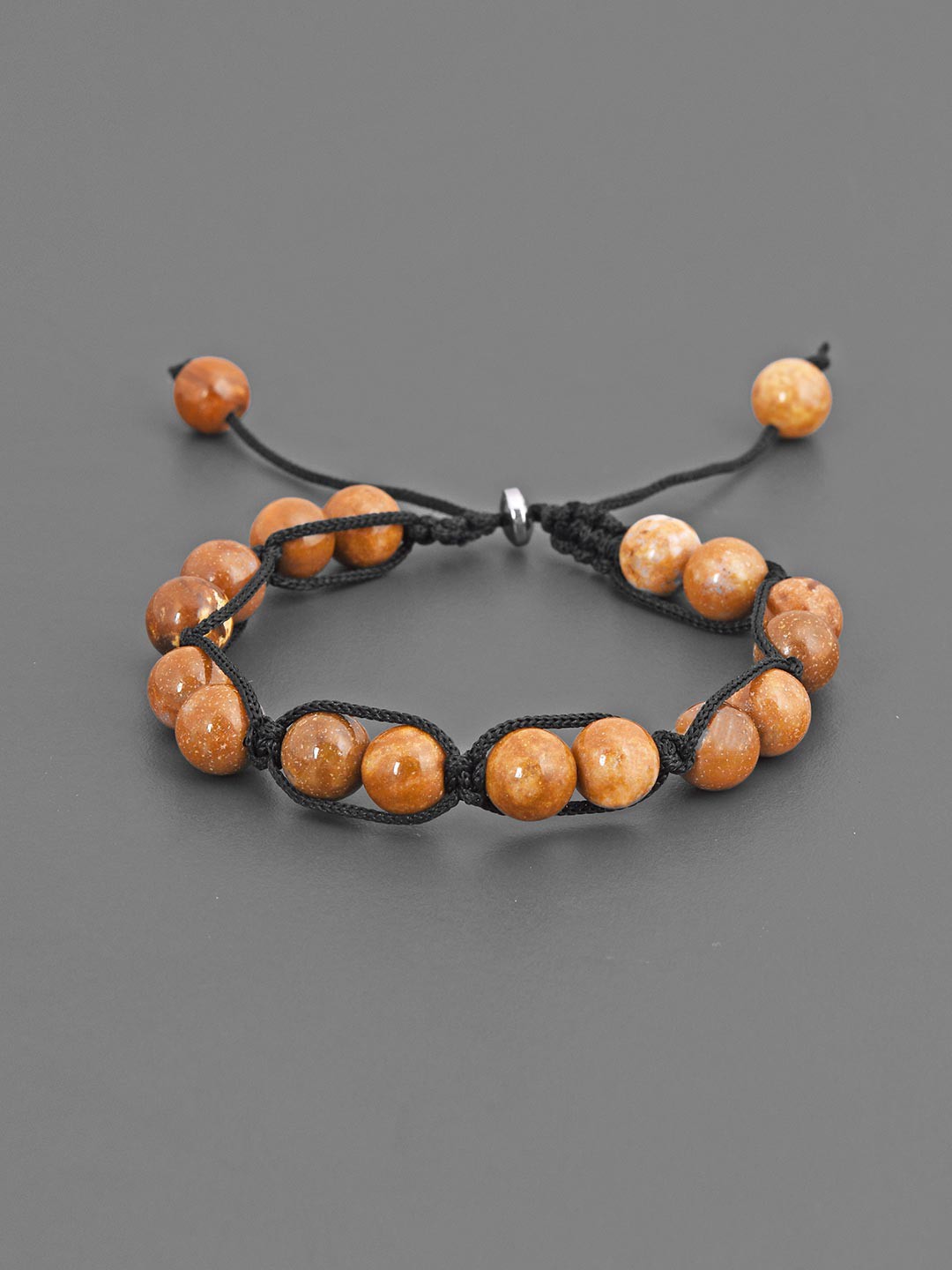 

Tistabene Men Brown & Black Charm Bracelet