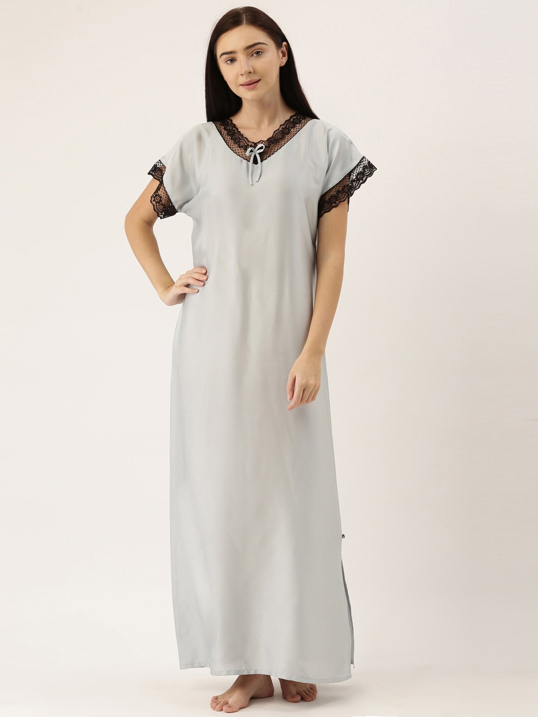

Bannos Swagger Grey Maxi Nightdress