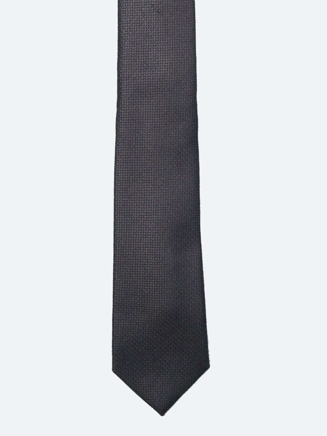 

Tossido Men Black Woven Design Broad Tie