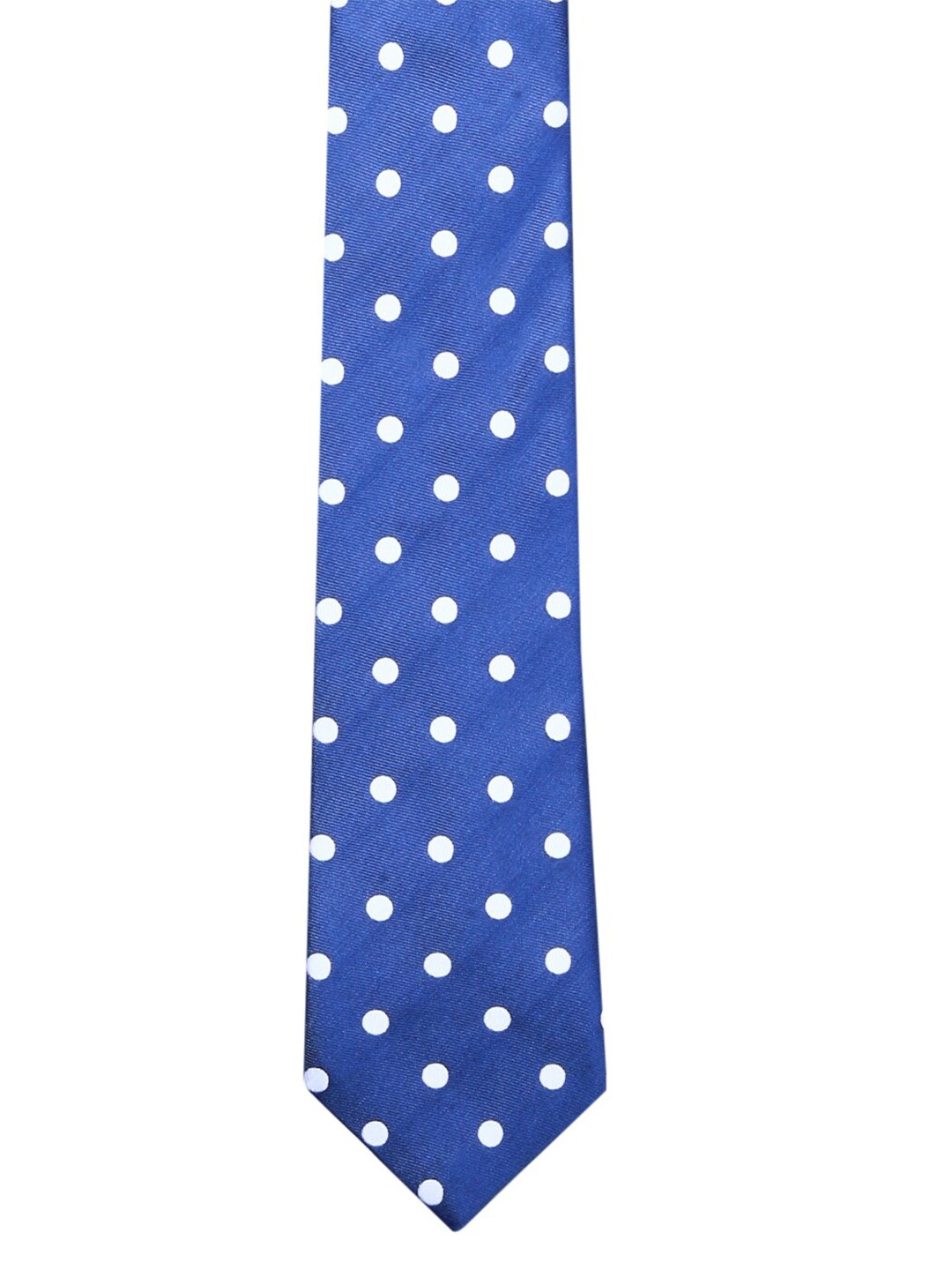 

Tossido Men Blue & White Printed Skinny Tie