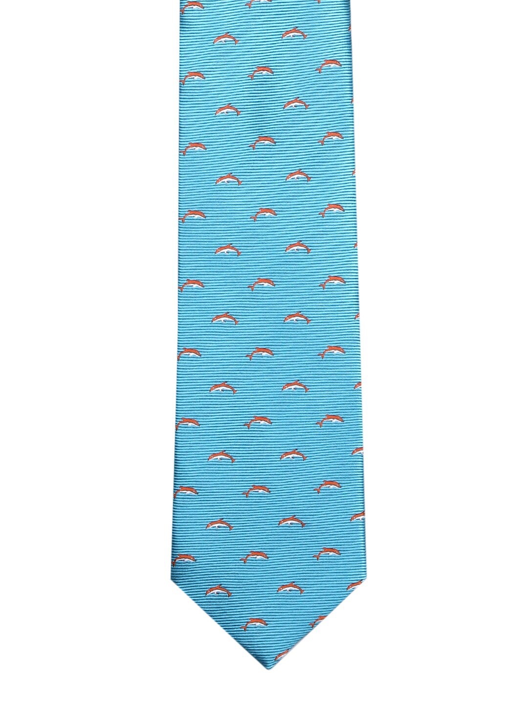 

Tossido Men Blue & Red Printed Broad Tie