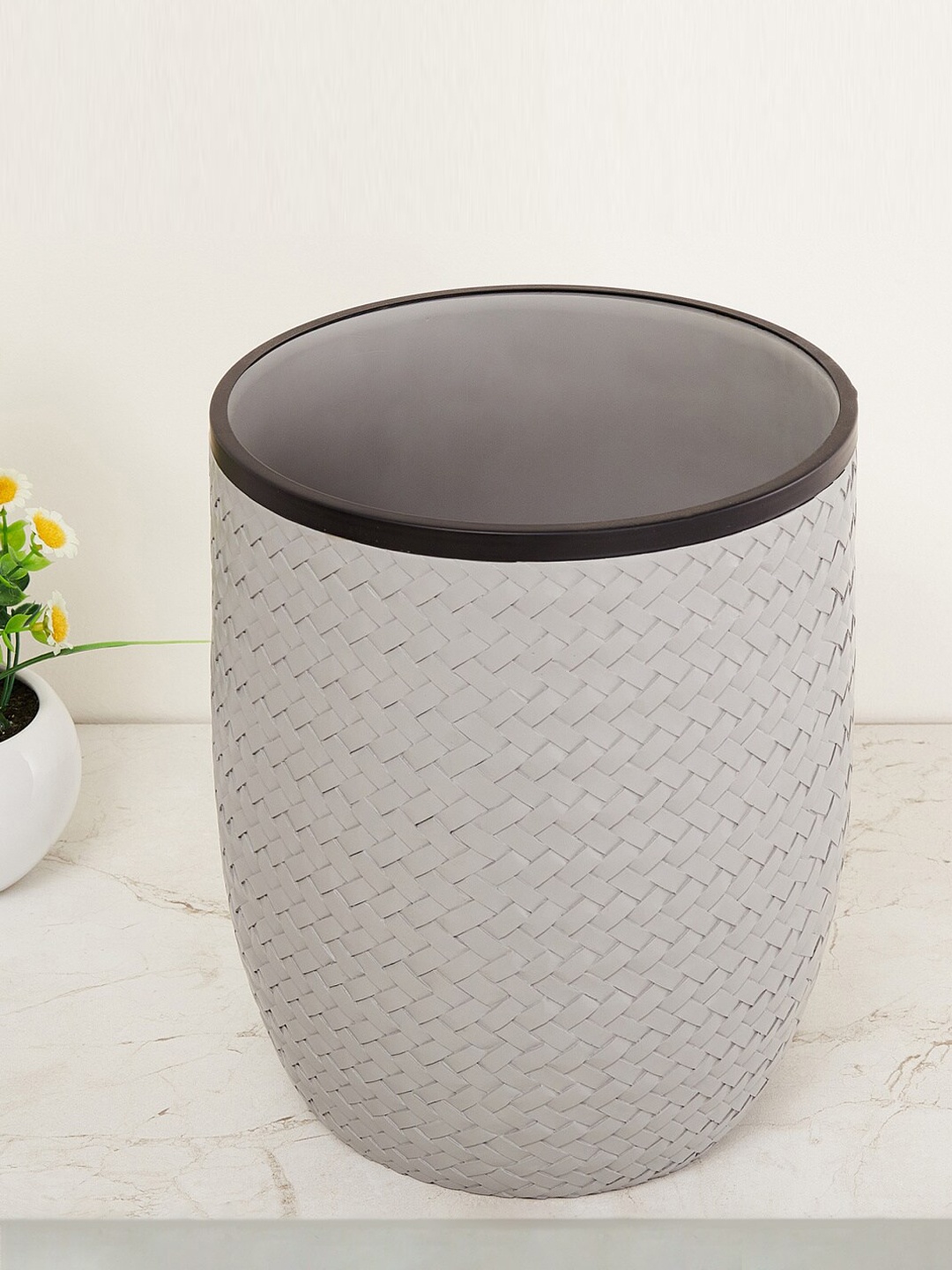 

Home Centre Grey Self-Design Dustbin