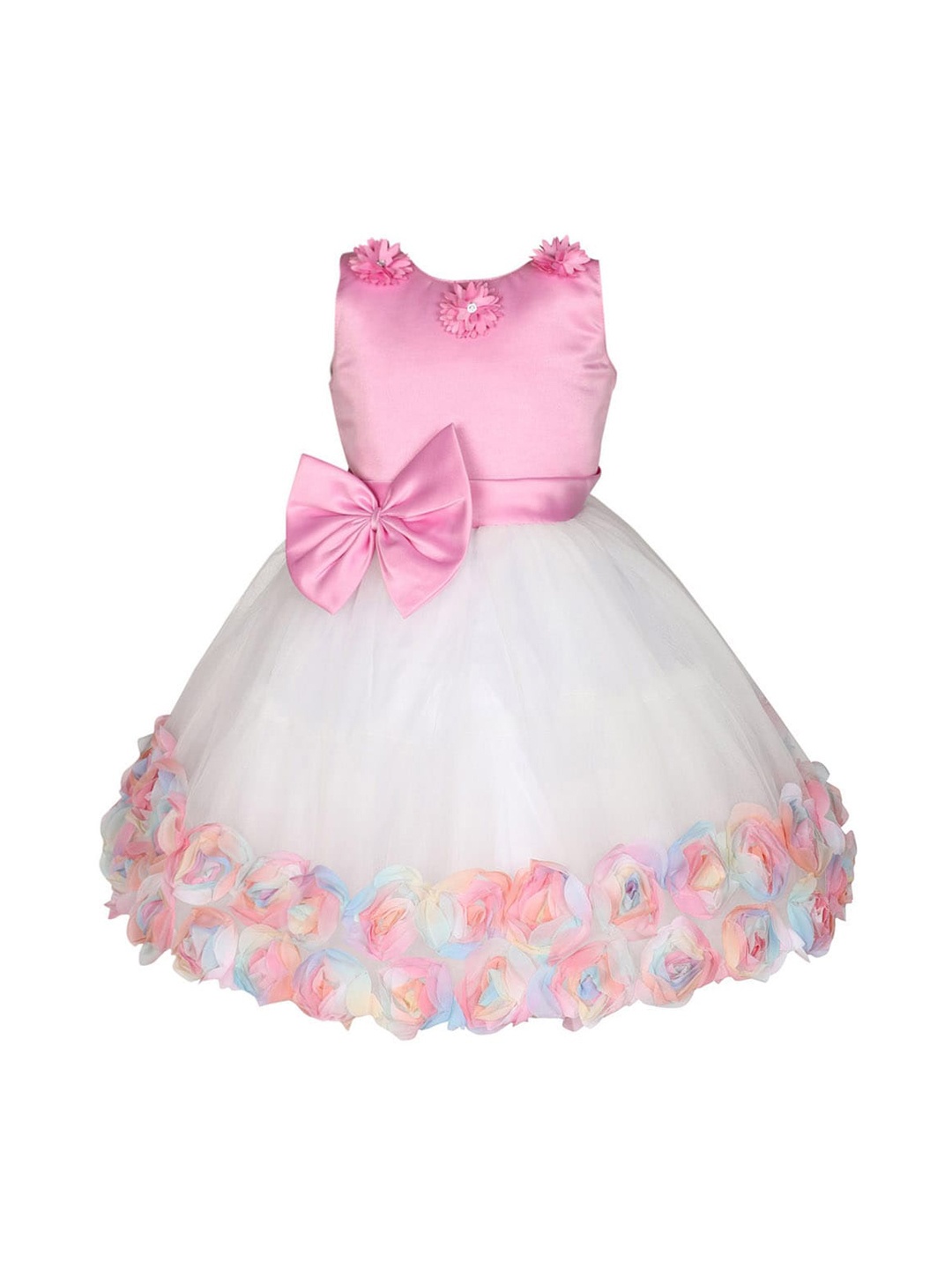 

The Magic Wand Pink Georgette Dress